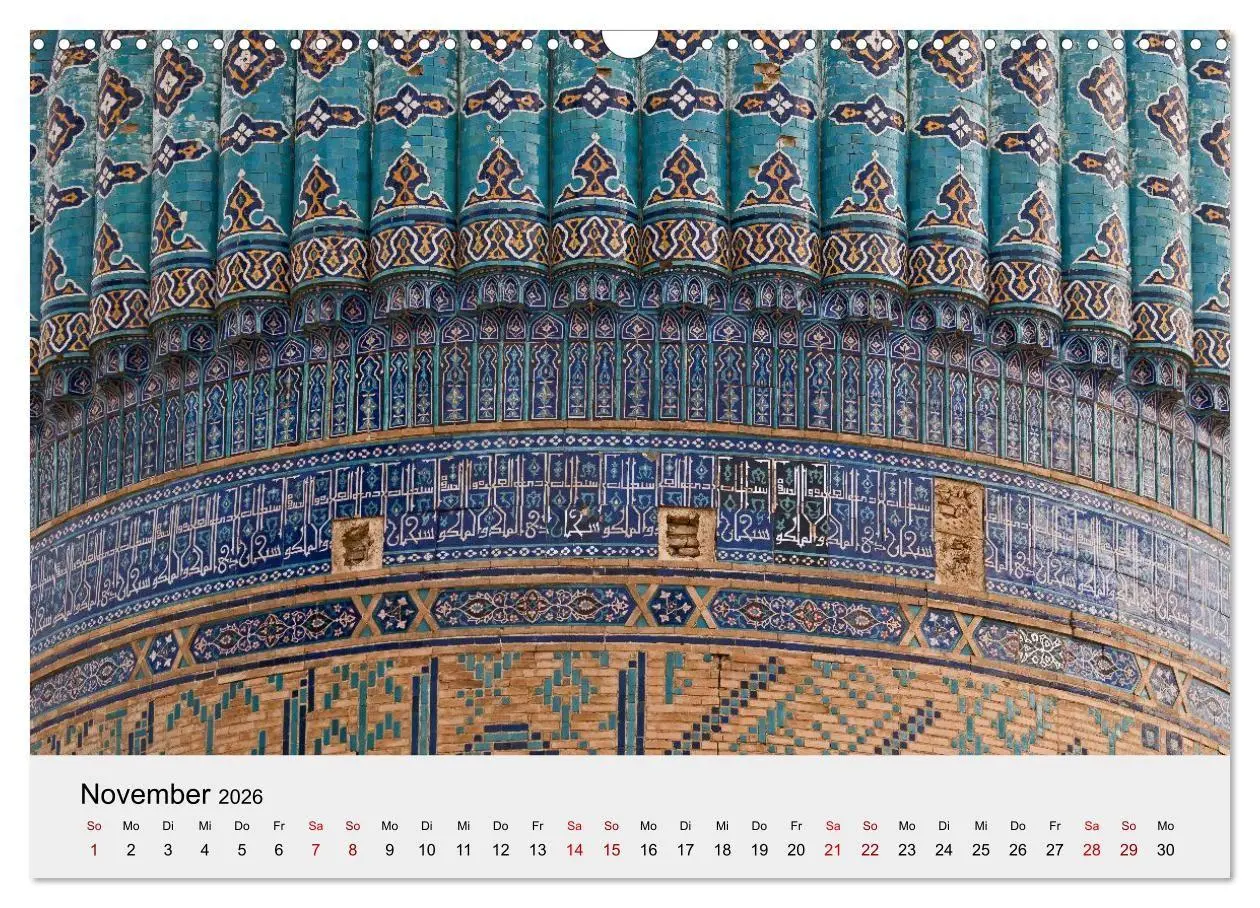 Bild: 9783516707243 | Usbekistan entlang der Seidenstraße (Wandkalender 2026 DIN A3...