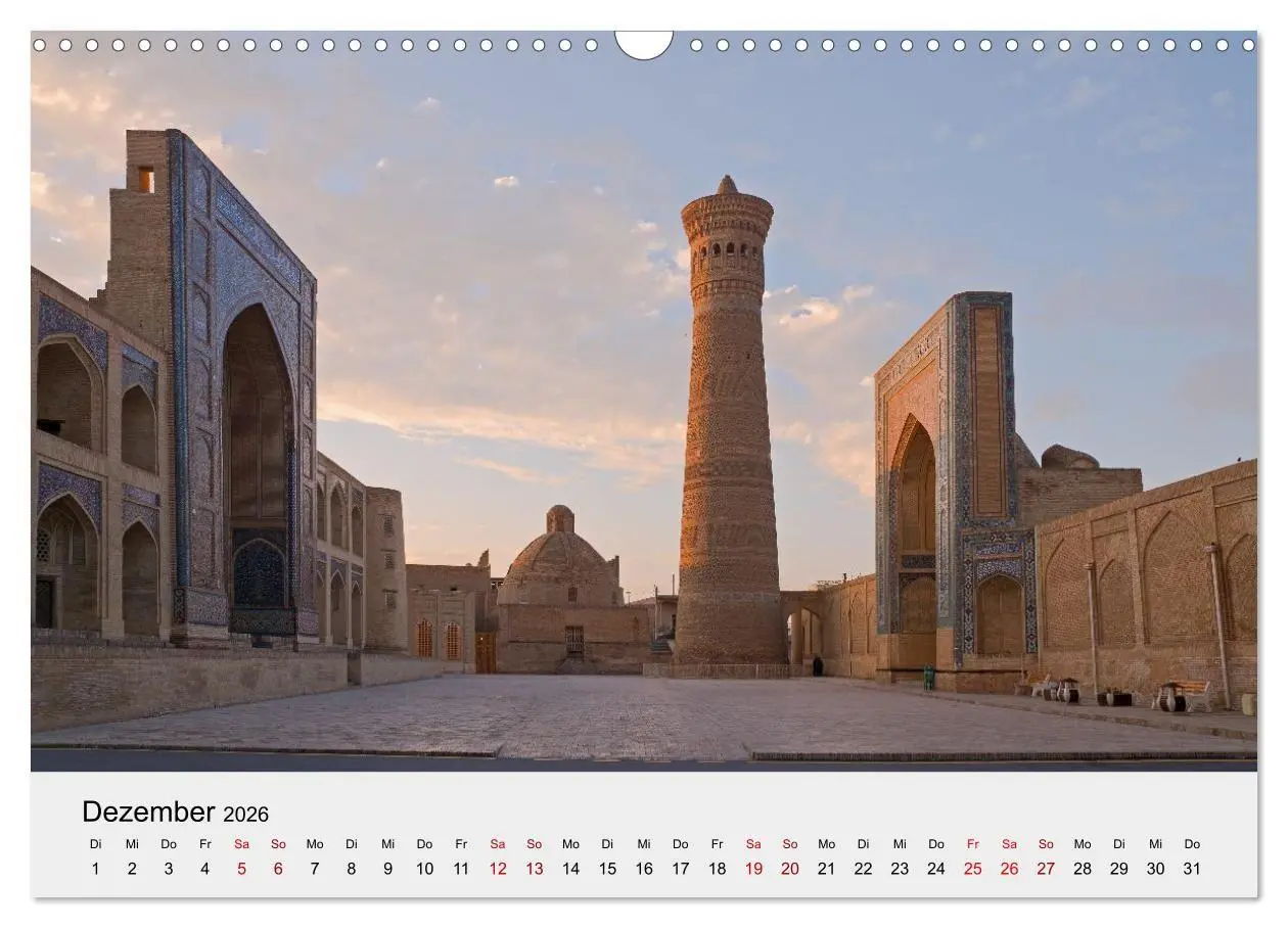 Bild: 9783516707243 | Usbekistan entlang der Seidenstraße (Wandkalender 2026 DIN A3...