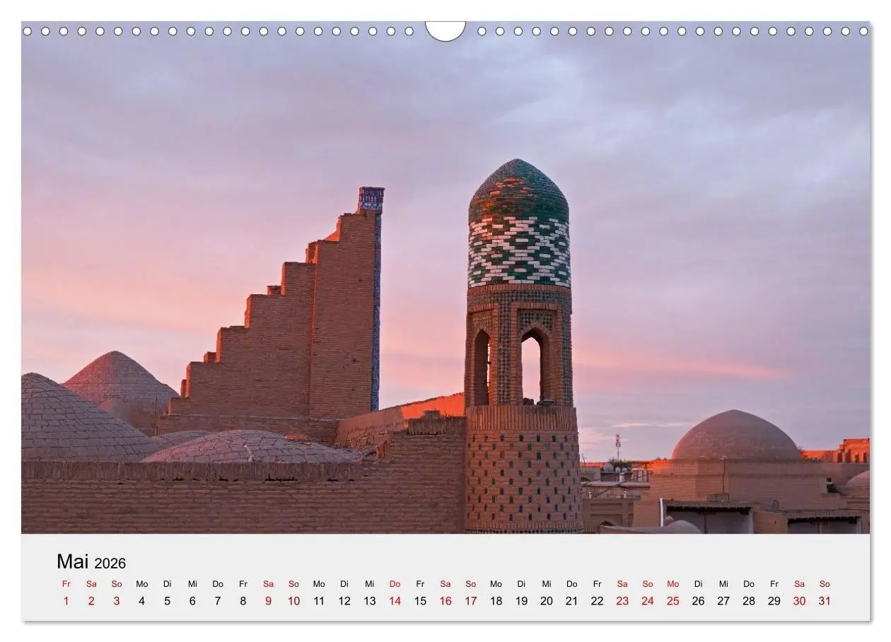Bild: 9783516707243 | Usbekistan entlang der Seidenstraße (Wandkalender 2026 DIN A3...