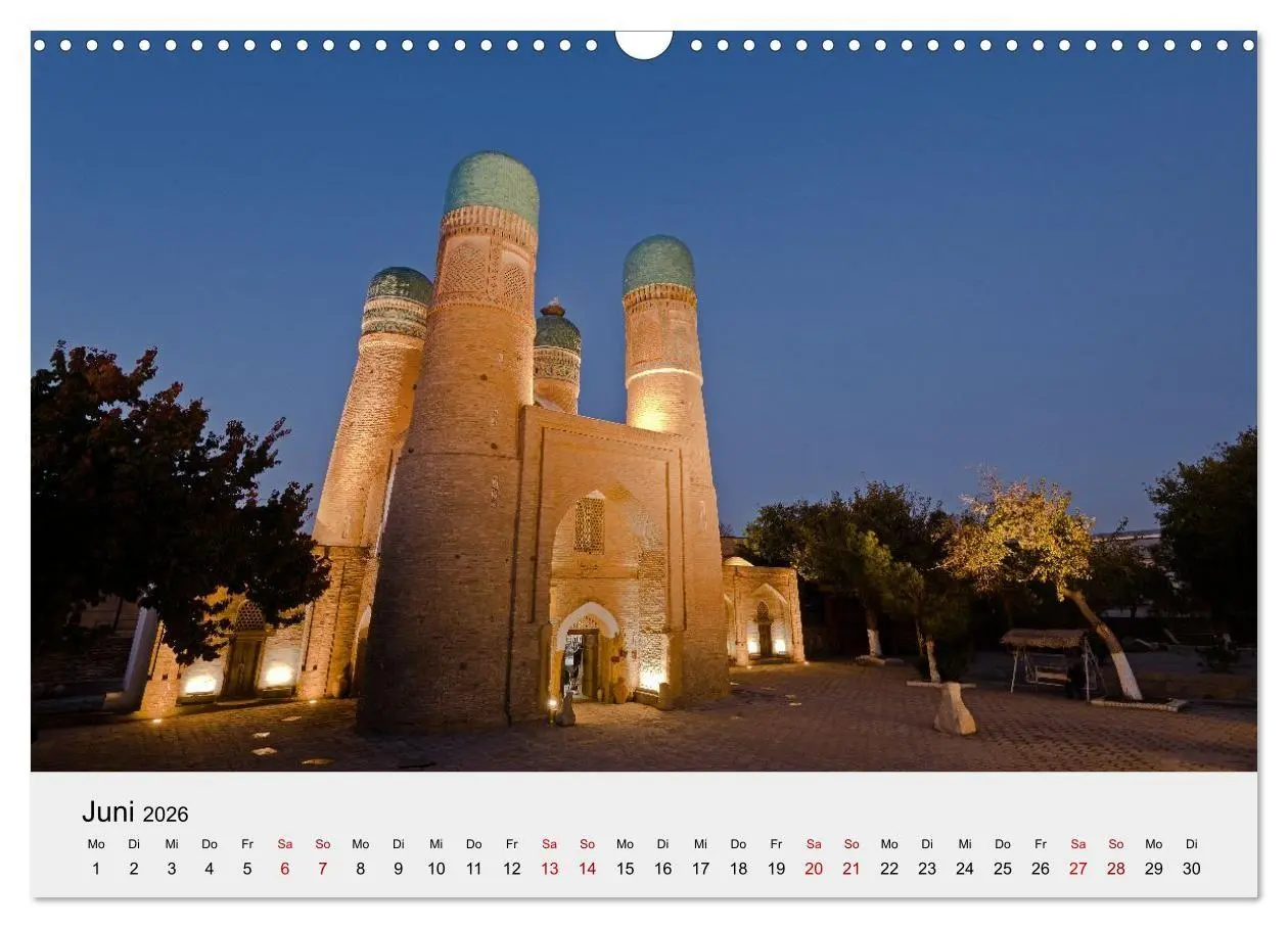 Bild: 9783516707243 | Usbekistan entlang der Seidenstraße (Wandkalender 2026 DIN A3...