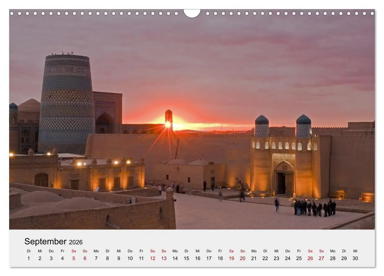 Bild: 9783516707243 | Usbekistan entlang der Seidenstraße (Wandkalender 2026 DIN A3...