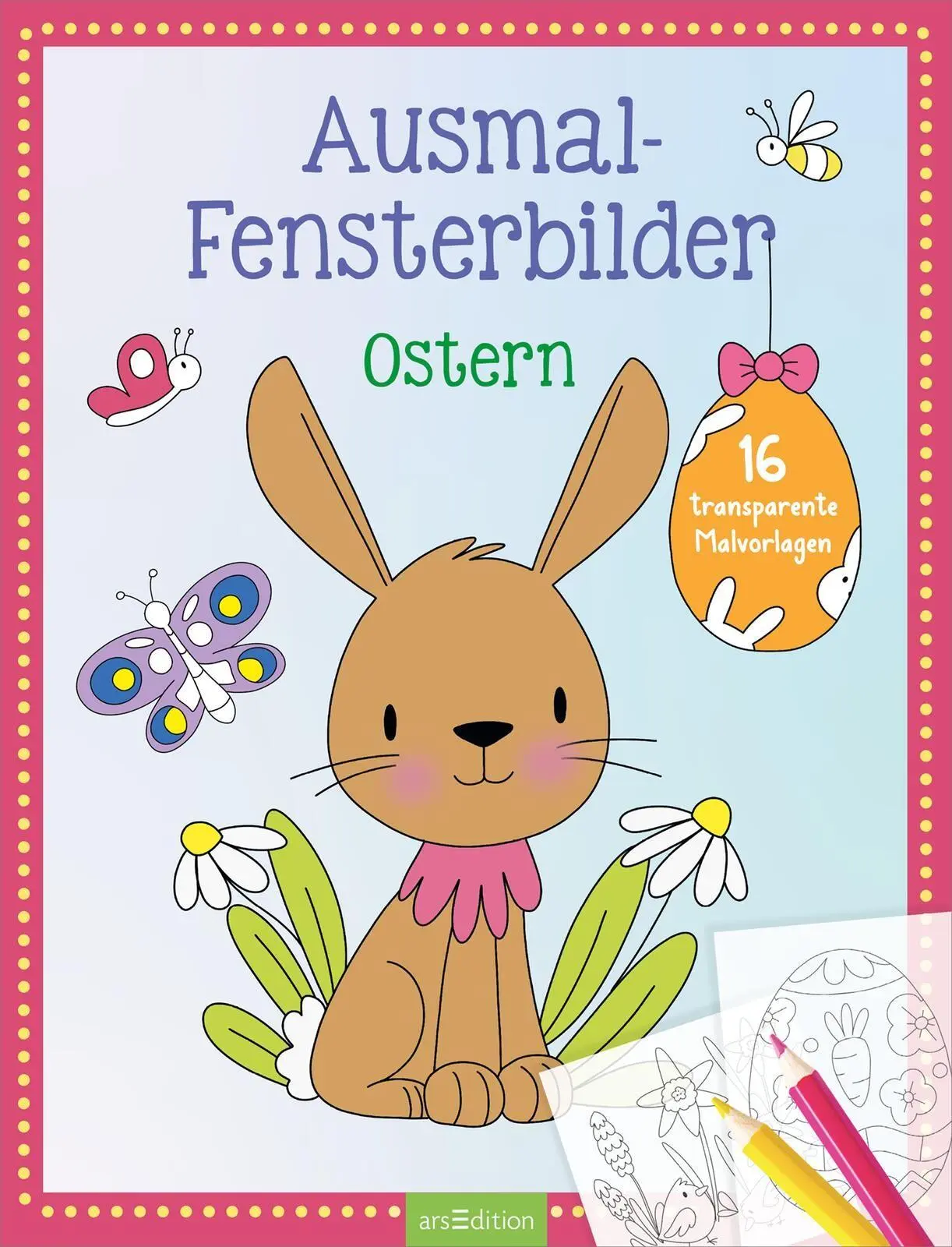 Bild: 9783845867243 | Ausmal-Fensterbilder Ostern | 16 transparente Malvorlagen | Kraus