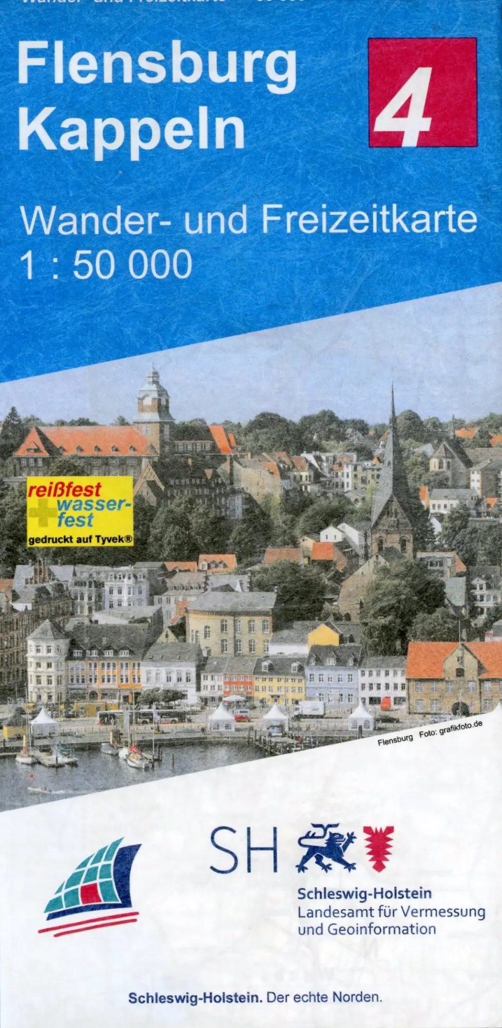 Cover: 9783891307243 | Wander- und Freizeitkarte Flensburg Kappeln | 1:50000 | (Land-)Karte