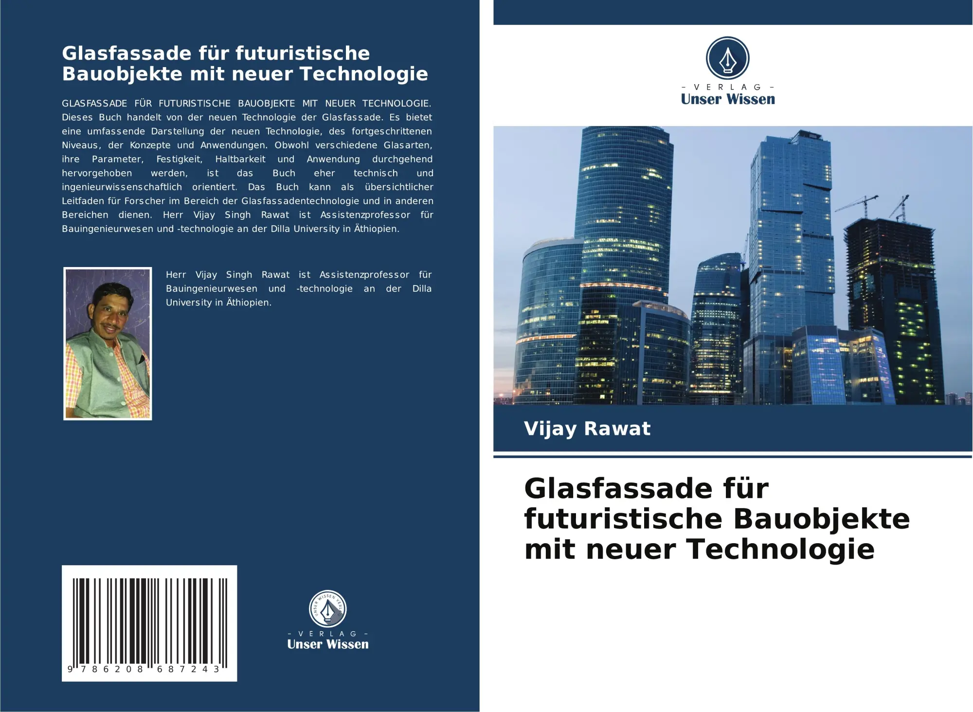 Cover: 9786208687243 | Glasfassade für futuristische Bauobjekte mit neuer Technologie | Rawat