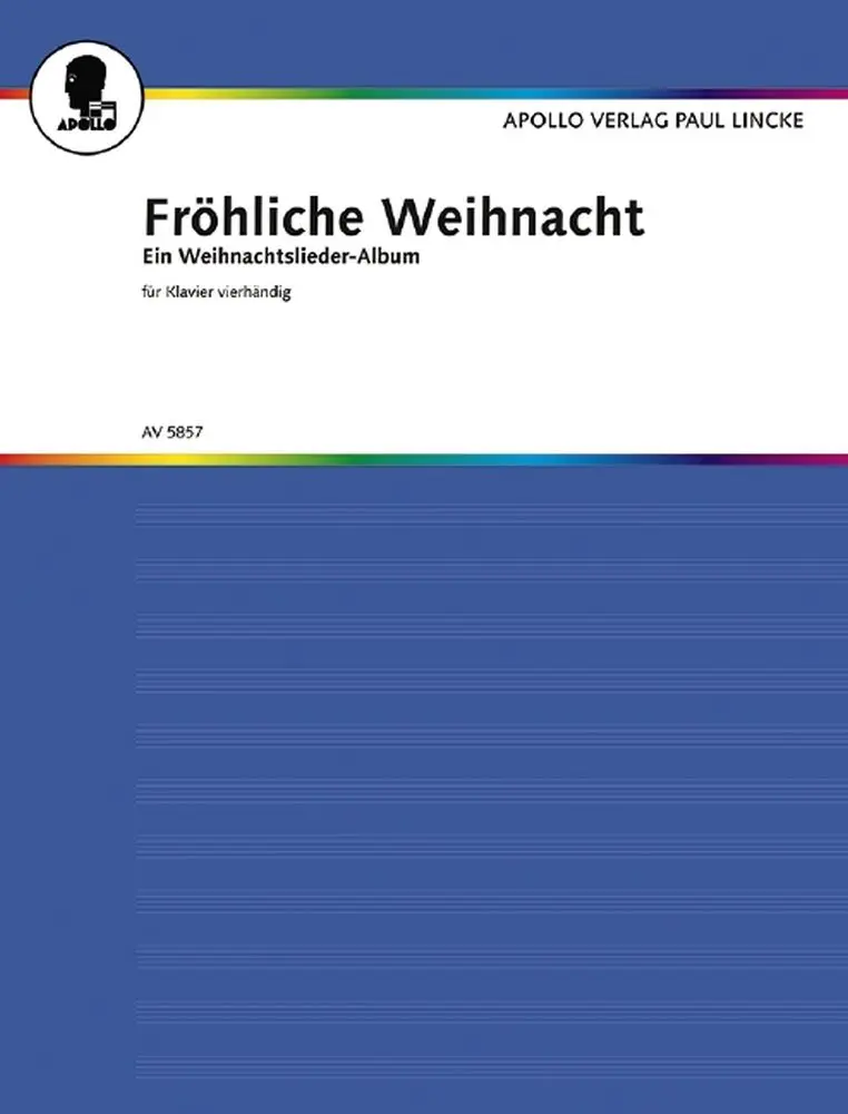 Cover: 9790203917243 | Fröhliche Weihnacht für Klavier zu 4 Händen | Franz Stolzenwald | Buch