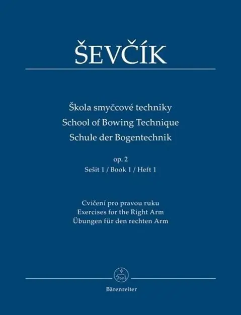 Cover: 9790260107243 | School Of Bowing Technique Op 2 Book 1 | Übungen für den rechten Arm