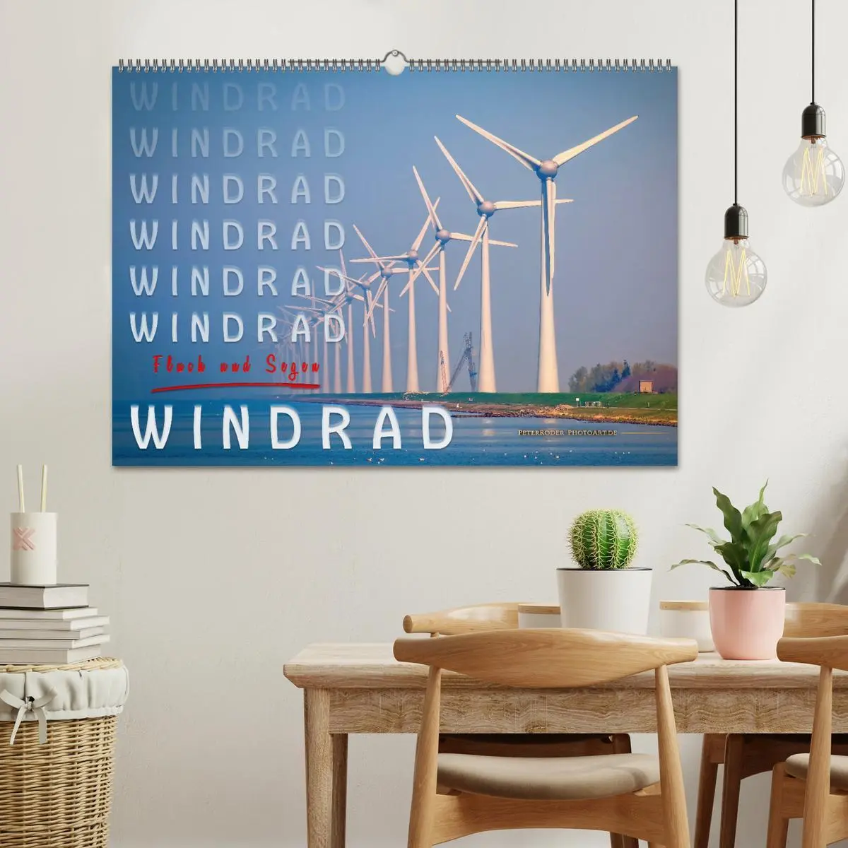 Bild: 9783457847343 | Windrad - Fluch und Segen (Wandkalender 2026 DIN A2 quer), CALVENDO...