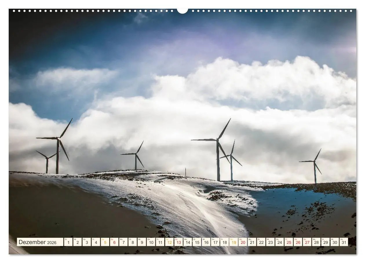 Bild: 9783457847343 | Windrad - Fluch und Segen (Wandkalender 2026 DIN A2 quer), CALVENDO...