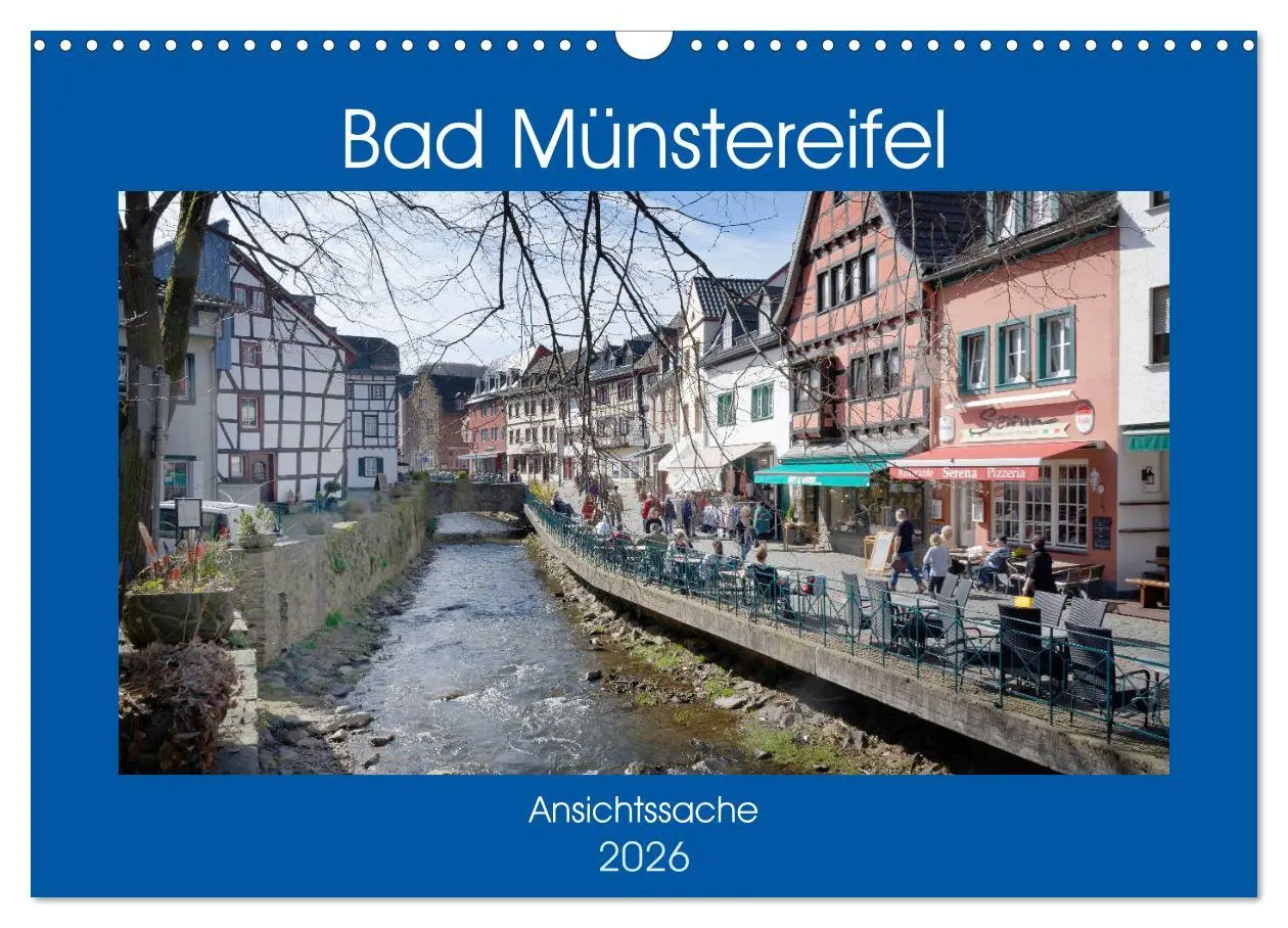Cover: 9783457917343 | Bad Münstereifel - Ansichtssache (Wandkalender 2026 DIN A3 quer),...