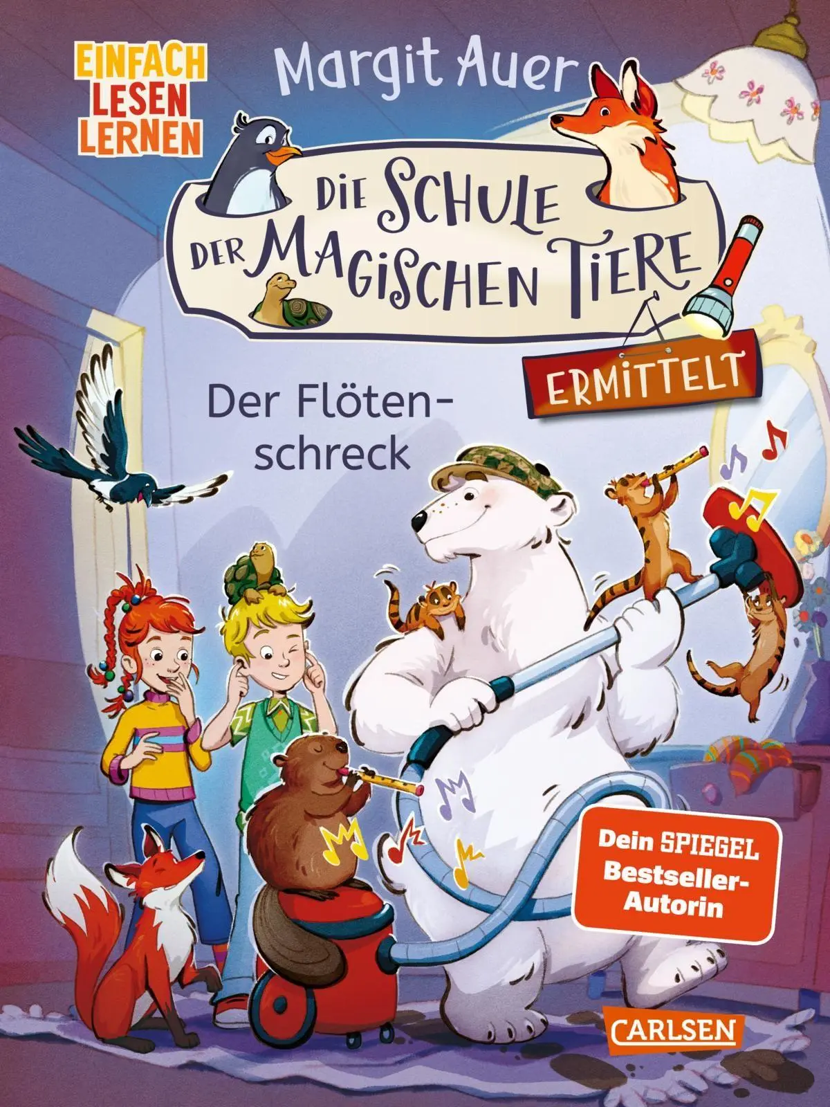 Cover: 9783551657343 | Die Schule der magischen Tiere ermittelt 4: Der Flötenschreck | Auer