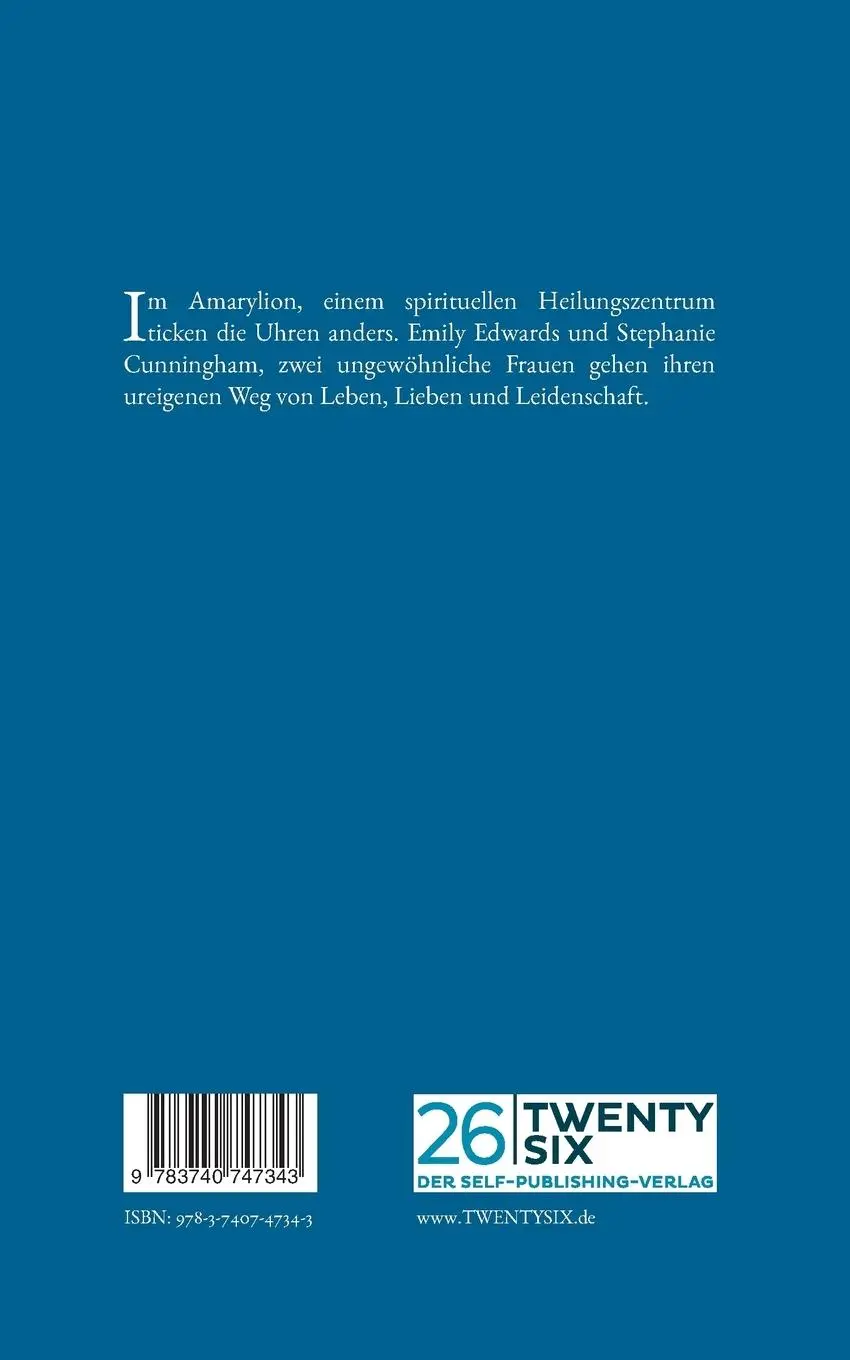 Rückseite: 9783740747343 | Amarylion | Zauber der Liebe | Andrea Selina Hilken | Taschenbuch