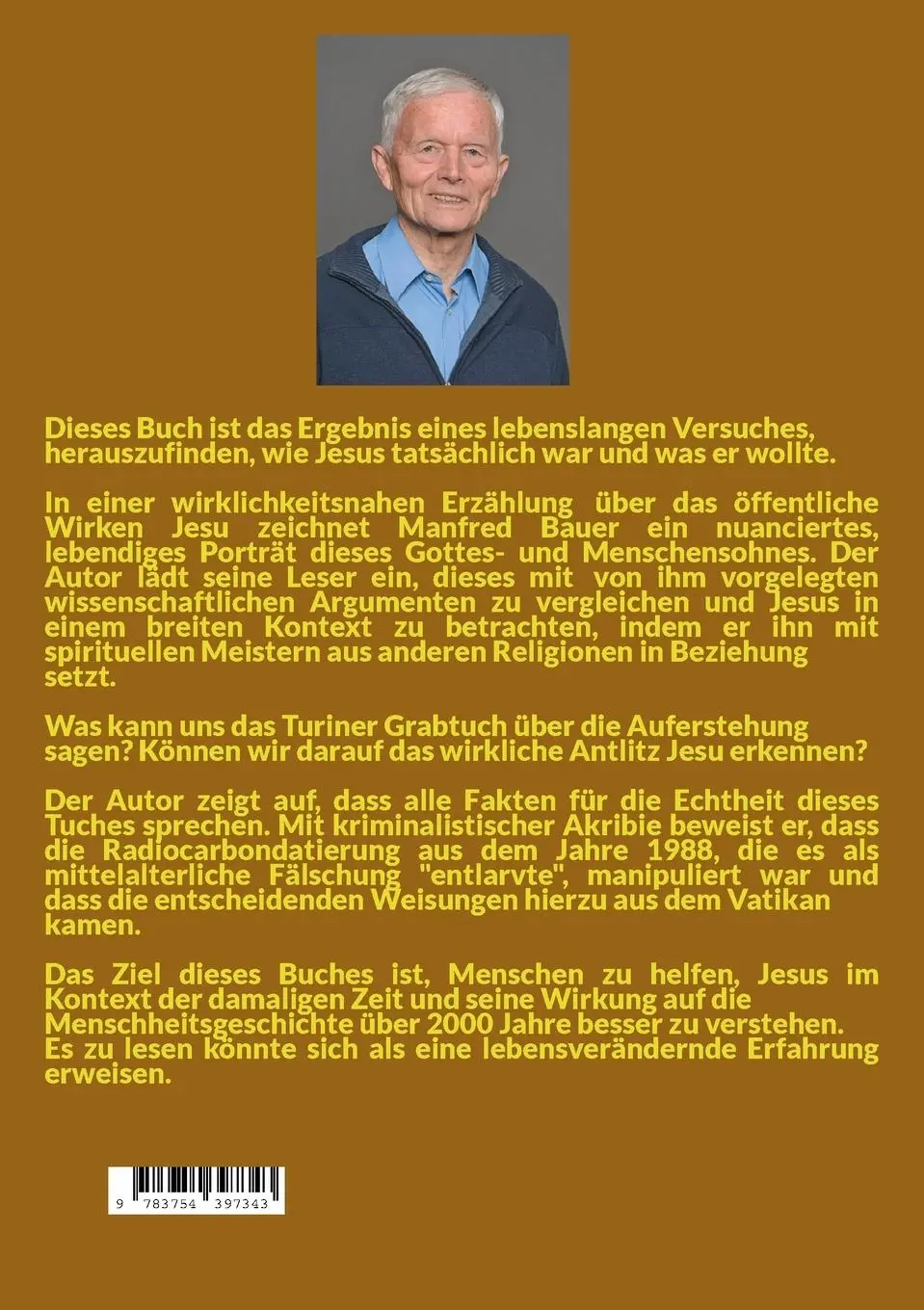 Rückseite: 9783754397343 | Jesus in Neuem Licht | Manfred Bauer | Taschenbuch | Paperback | 2021