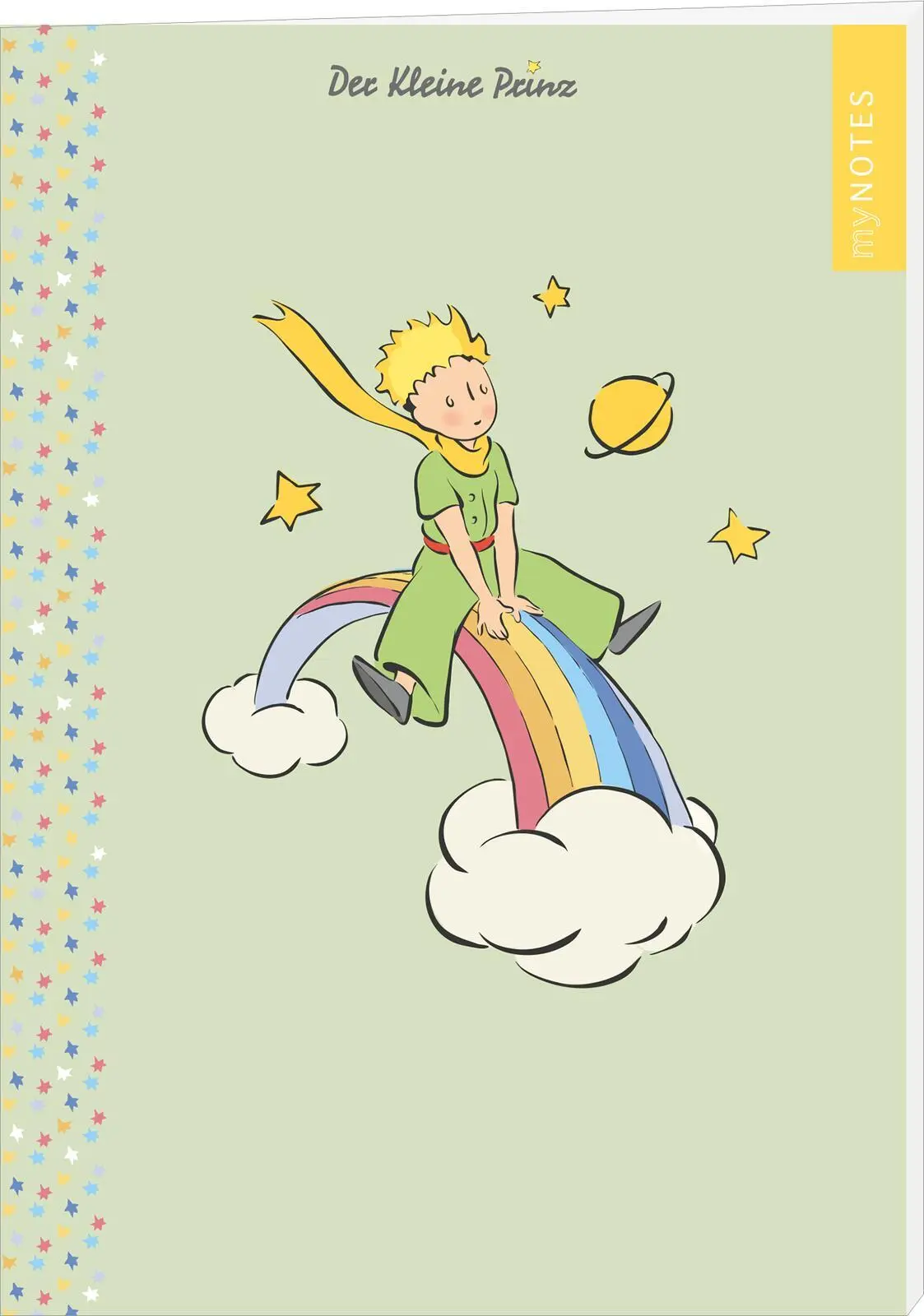 Cover: 4014489137443 | myNOTES Papeterie: Der Kleine Prinz Notizheft | Regenbogen | Notizbuch