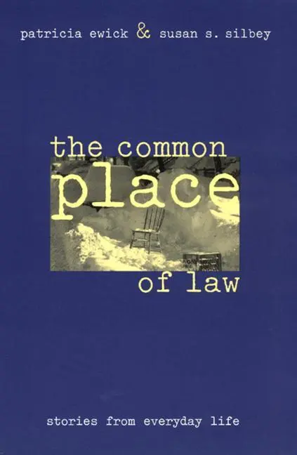 Cover: 9780226227443 | The Common Place of Law | Stories from Everyday Life | Ewick (u. a.)