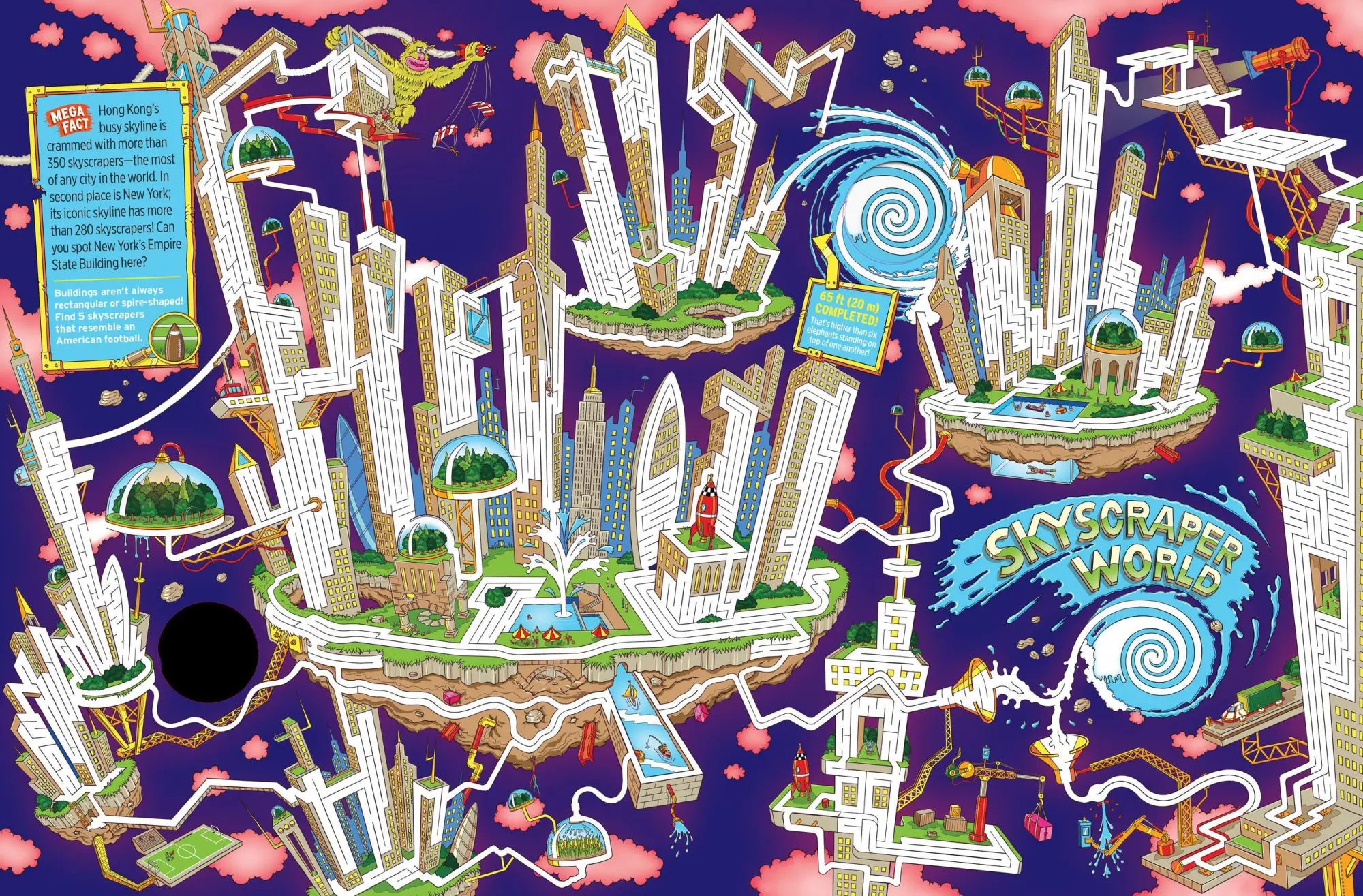 Bild: 9781523507443 | Mega-Maze Adventure! (Maze Activity Book for Kids Ages 7+) | Bedford