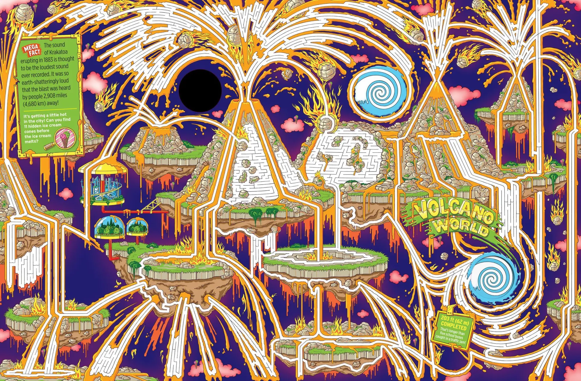 Bild: 9781523507443 | Mega-Maze Adventure! (Maze Activity Book for Kids Ages 7+) | Bedford