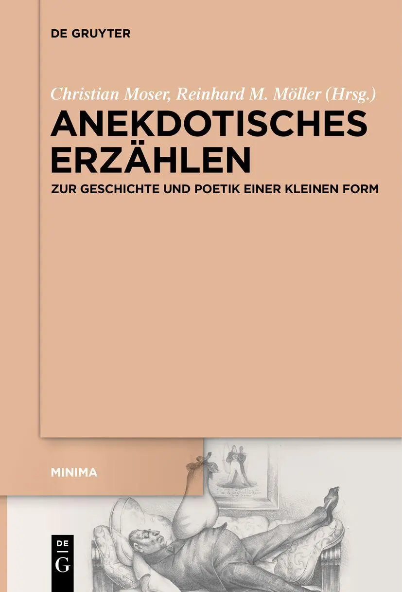 Cover: 9783111537443 | Anekdotisches Erzählen | Zur Geschichte und Poetik einer kleinen Form