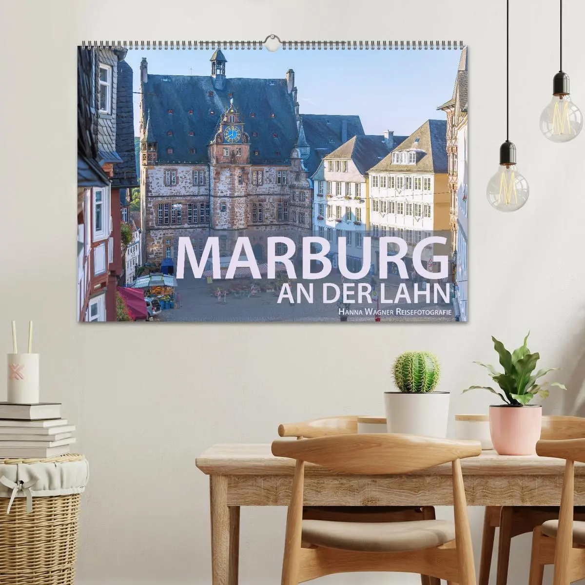 Bild: 9783457837443 | Marburg an der Lahn (Wandkalender 2026 DIN A2 quer), CALVENDO...