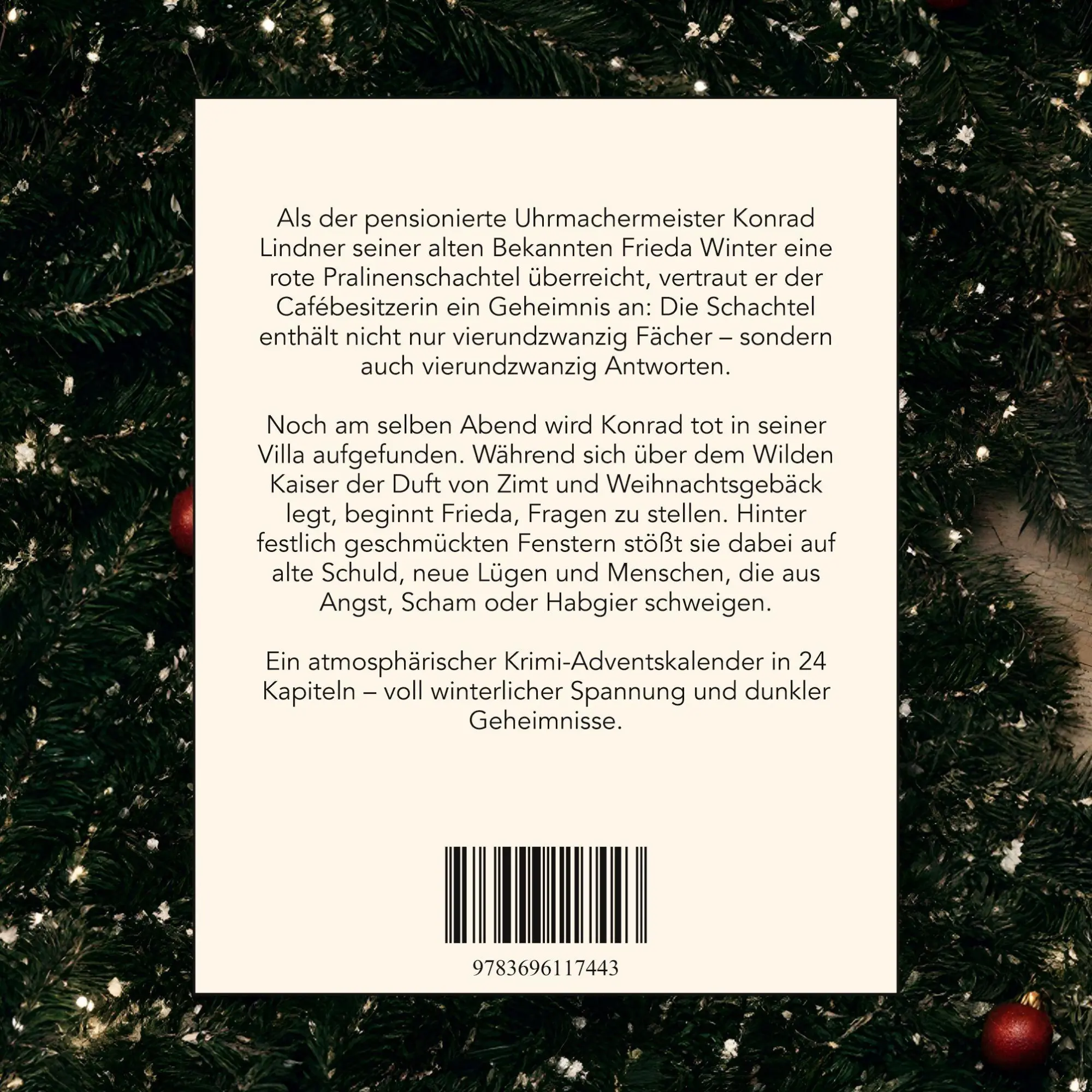 Rückseite: 9783696117443 | Mord am Wilden Kaiser | Der Krimi-Adventskalender in 24 Akten | Buch