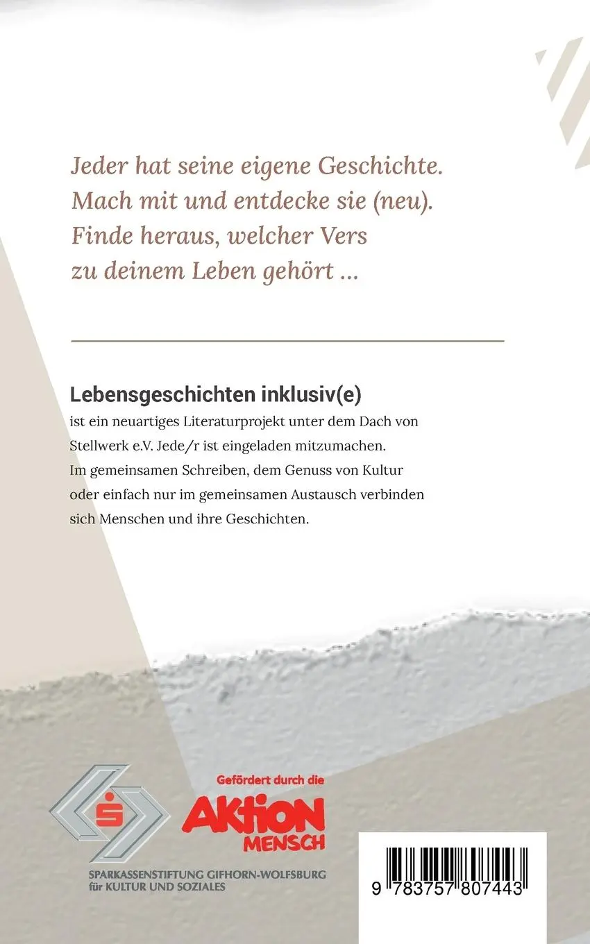 Rückseite: 9783757807443 | Lebensgeschichten inklusiv(e) | Das Übungsbuch | Sprengel (u. a.)