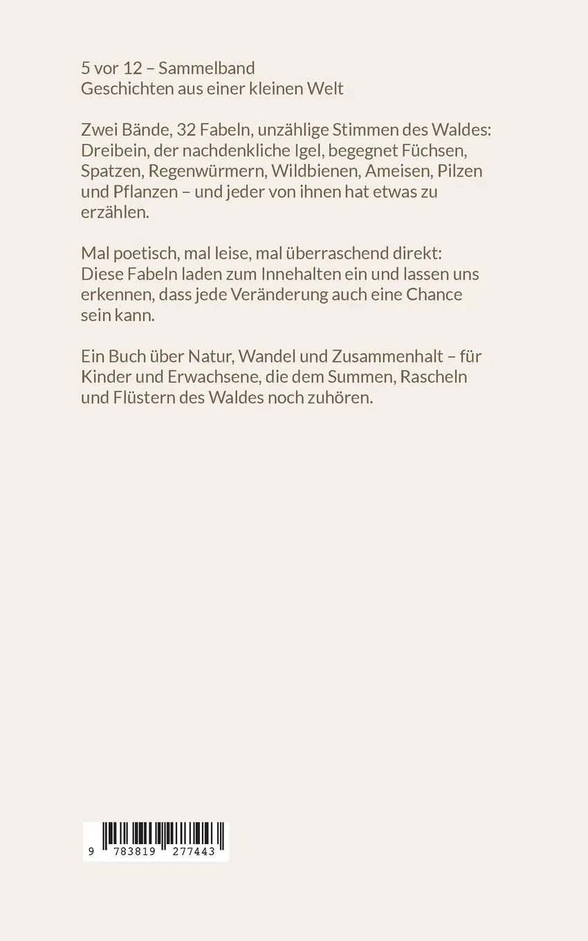 Rückseite: 9783819277443 | 5 vor 12 Sammelband | Geschichten aus einer kleinen Welt | Rotschachen