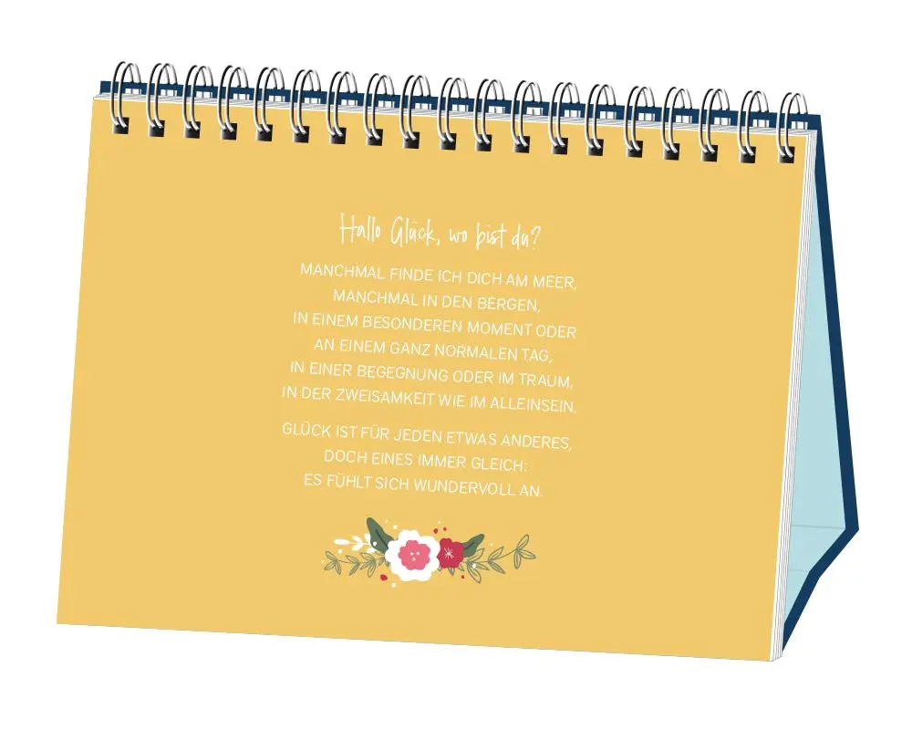 Bild: 9783862297443 | Hallo Glück! Zeit für Wohlfühlmomente | Spiralbuch | Original | Buch
