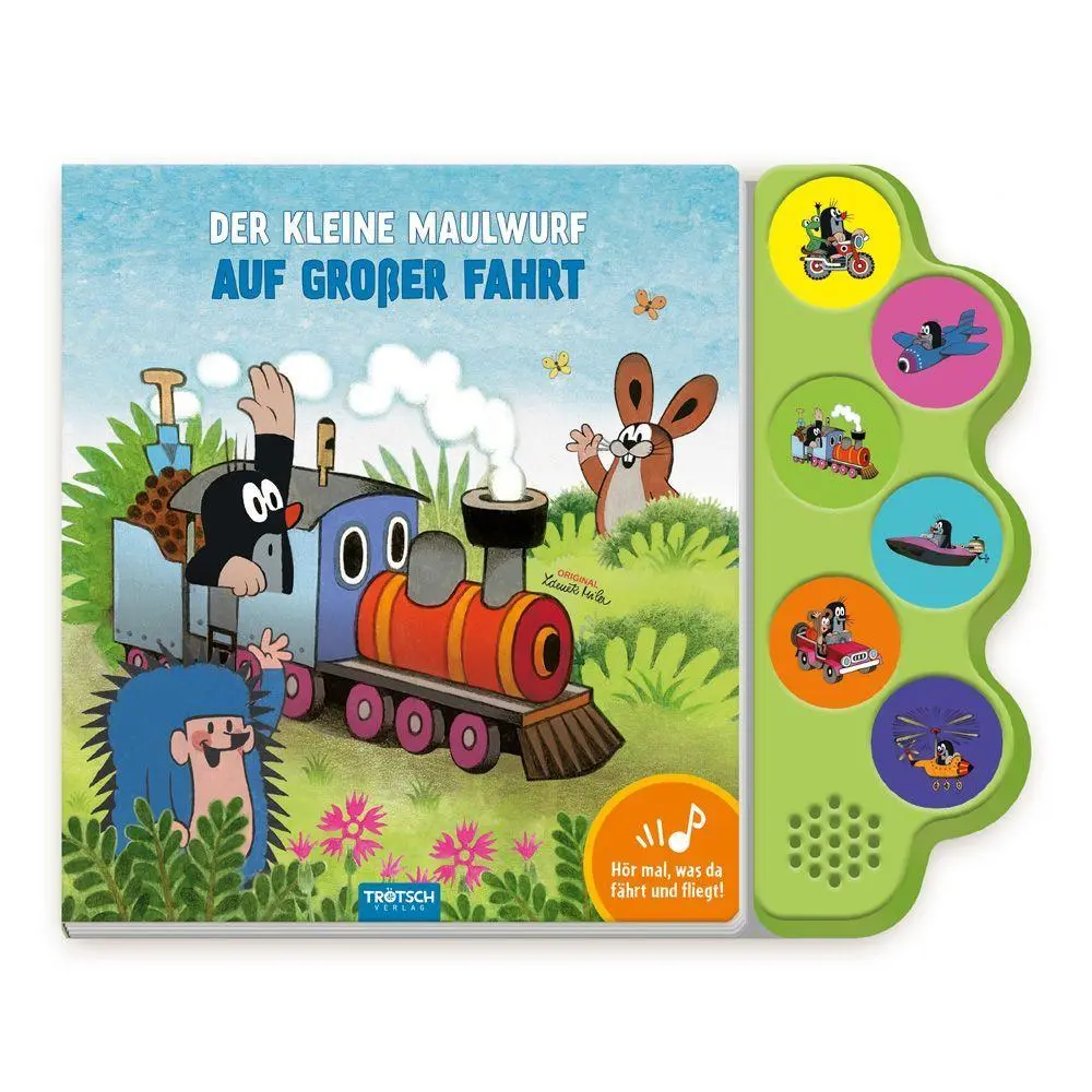 Cover: 9783988027443 | TRÖTSCH - Der kleine Maulwurf Soundbuch Auf großer Fahrt Ab 18 Monate