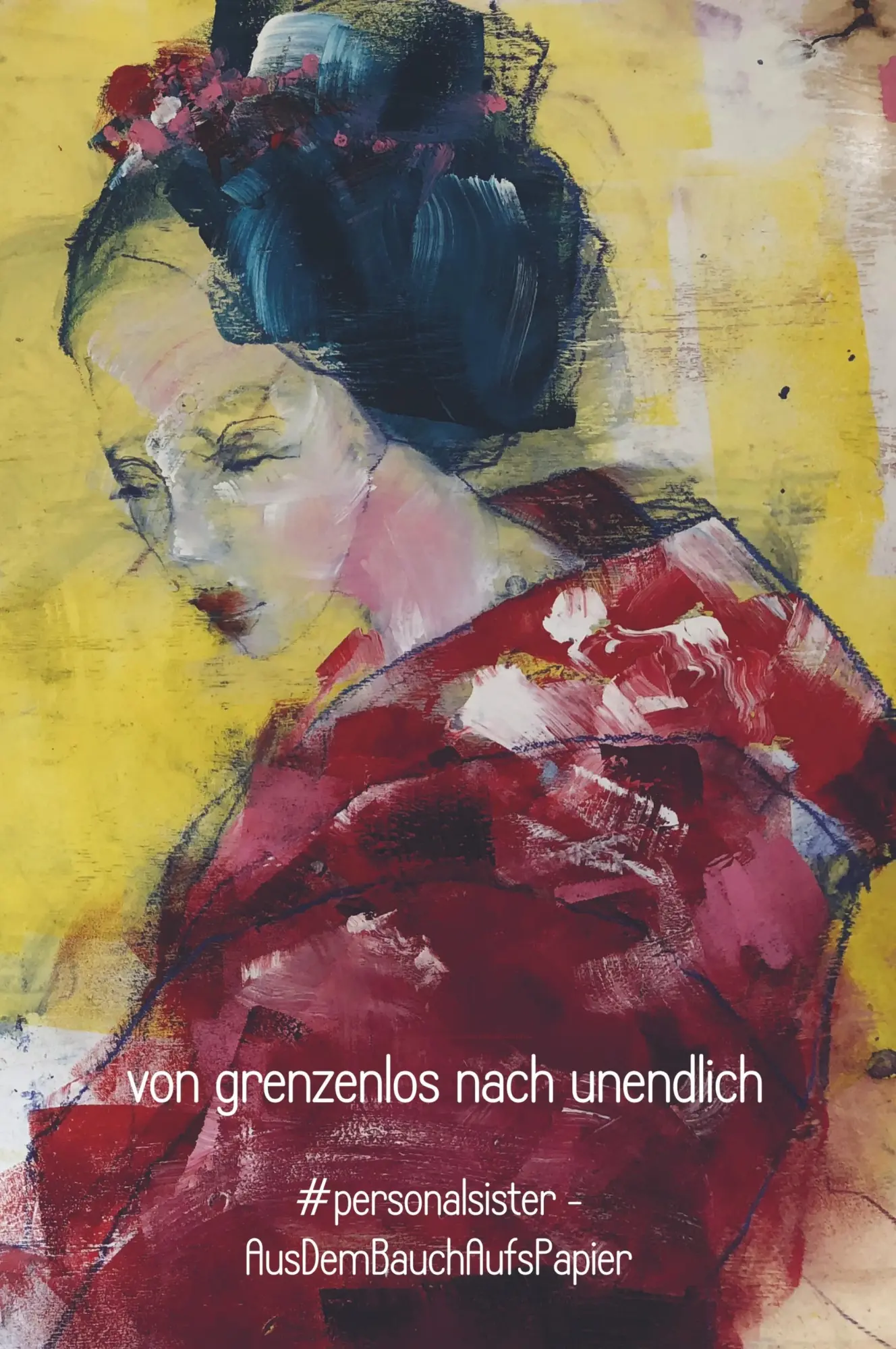 Cover: 9789463867443 | von grenzenlos nach unendlich | #personalsister AusDemBauchAufsPapier