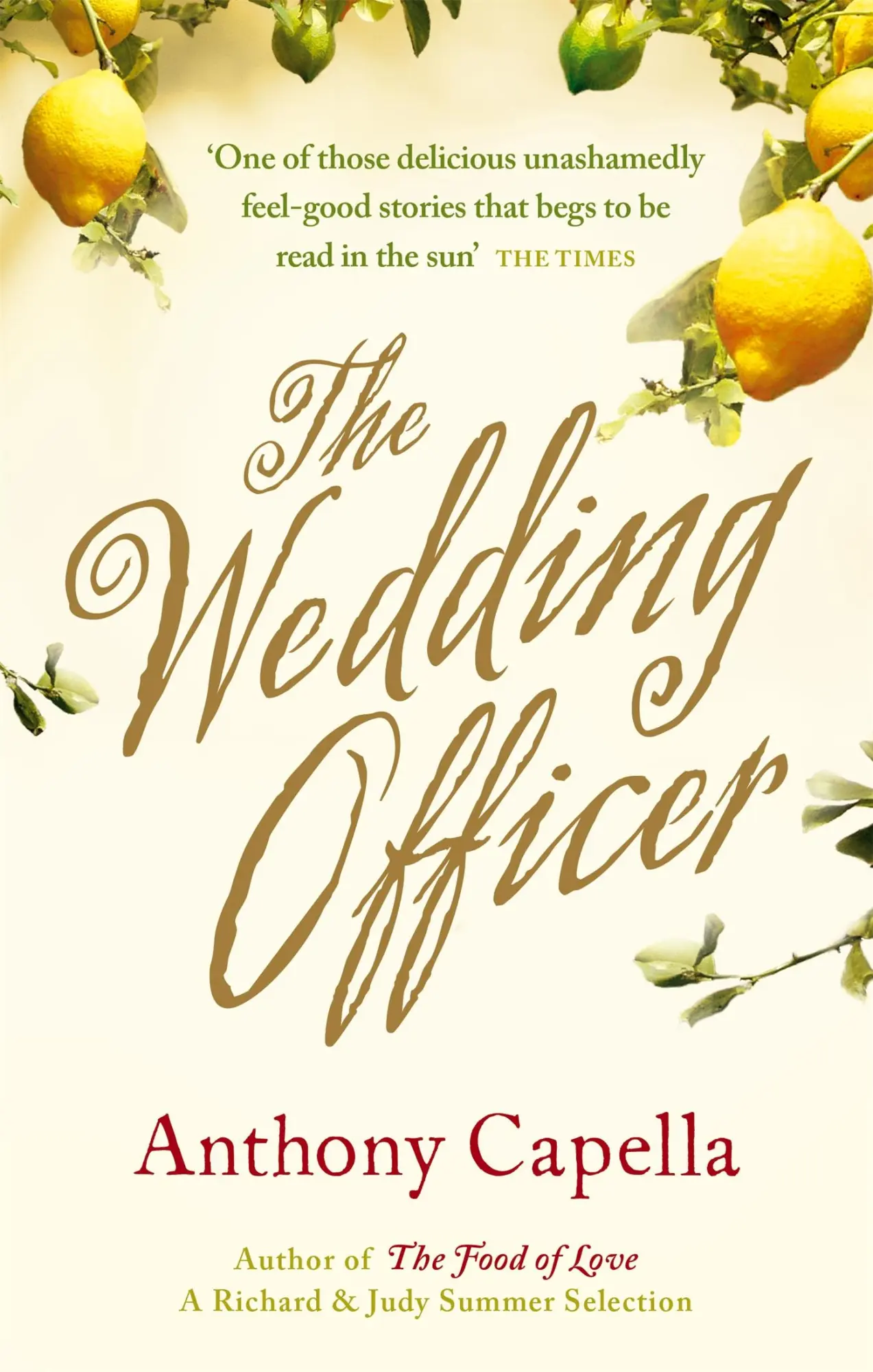 Cover: 9780751537543 | The Wedding Officer | Anthony Capella | Taschenbuch | Englisch | 2007