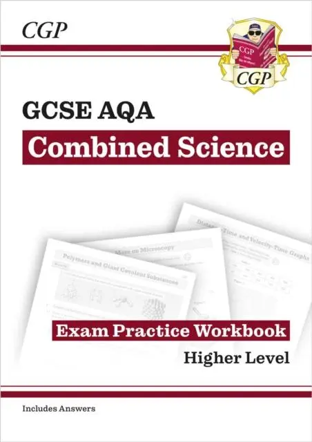 Cover: 9781789087543 | GCSE Combined Science AQA Exam Practice Workbook - Higher (includes...