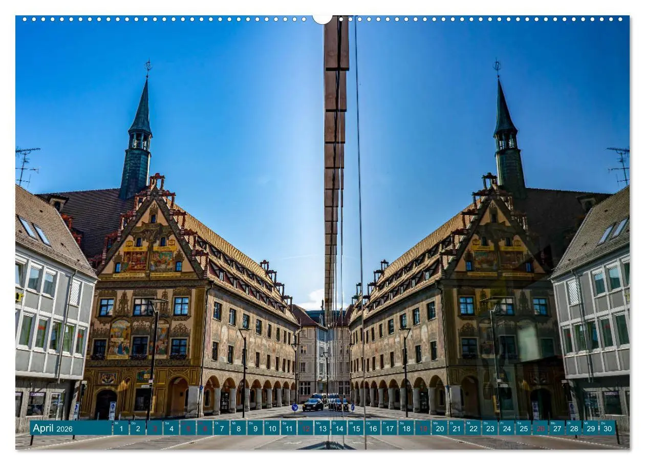 Bild: 9783457687543 | Quer durch Ulm (hochwertiger Premium Wandkalender 2026 DIN A2...