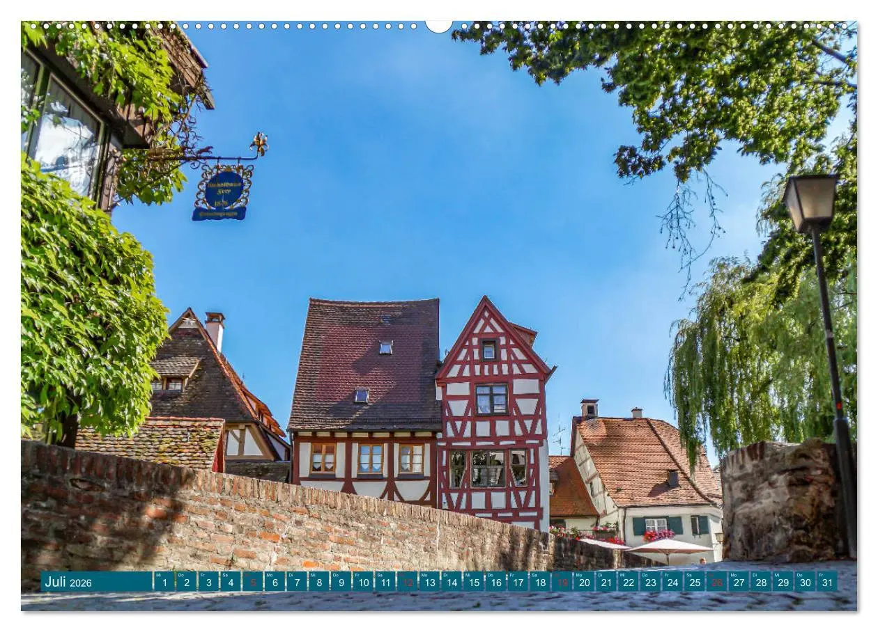 Bild: 9783457687543 | Quer durch Ulm (hochwertiger Premium Wandkalender 2026 DIN A2...