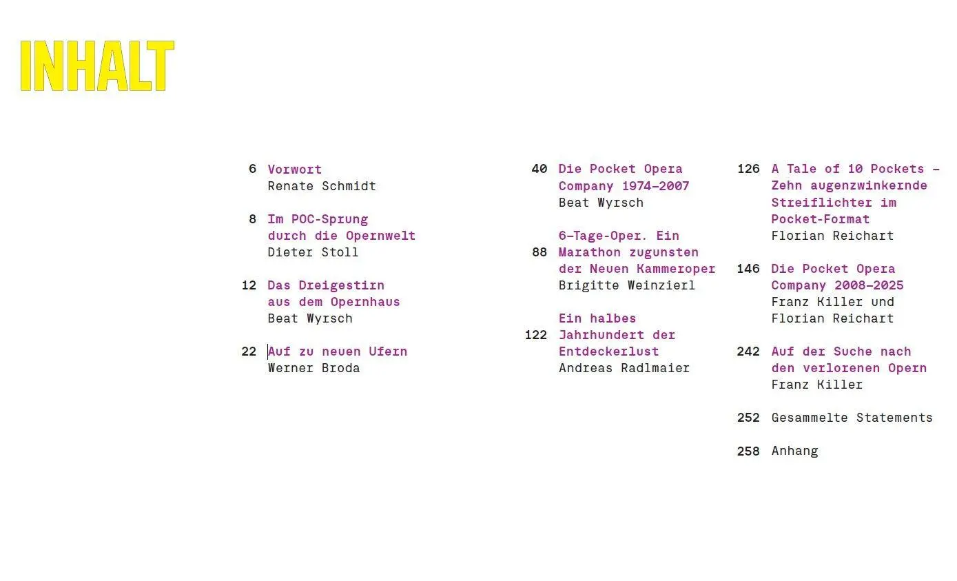 Bild: 9783747207543 | Die Pocket Opera Company | Oper am Puls der Zeit | Beat Wyrsch (u. a.)