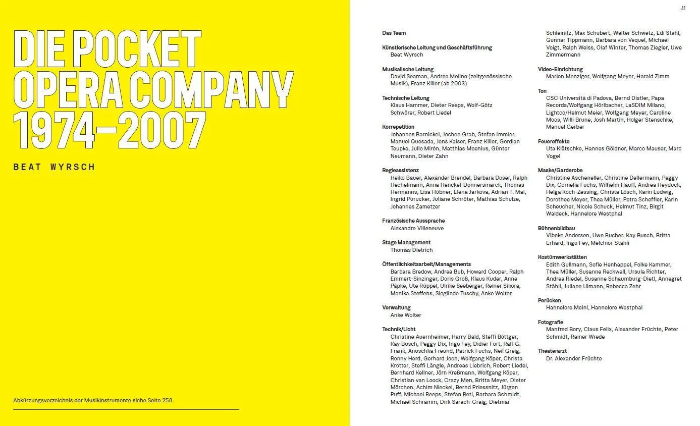 Bild: 9783747207543 | Die Pocket Opera Company | Oper am Puls der Zeit | Beat Wyrsch (u. a.)