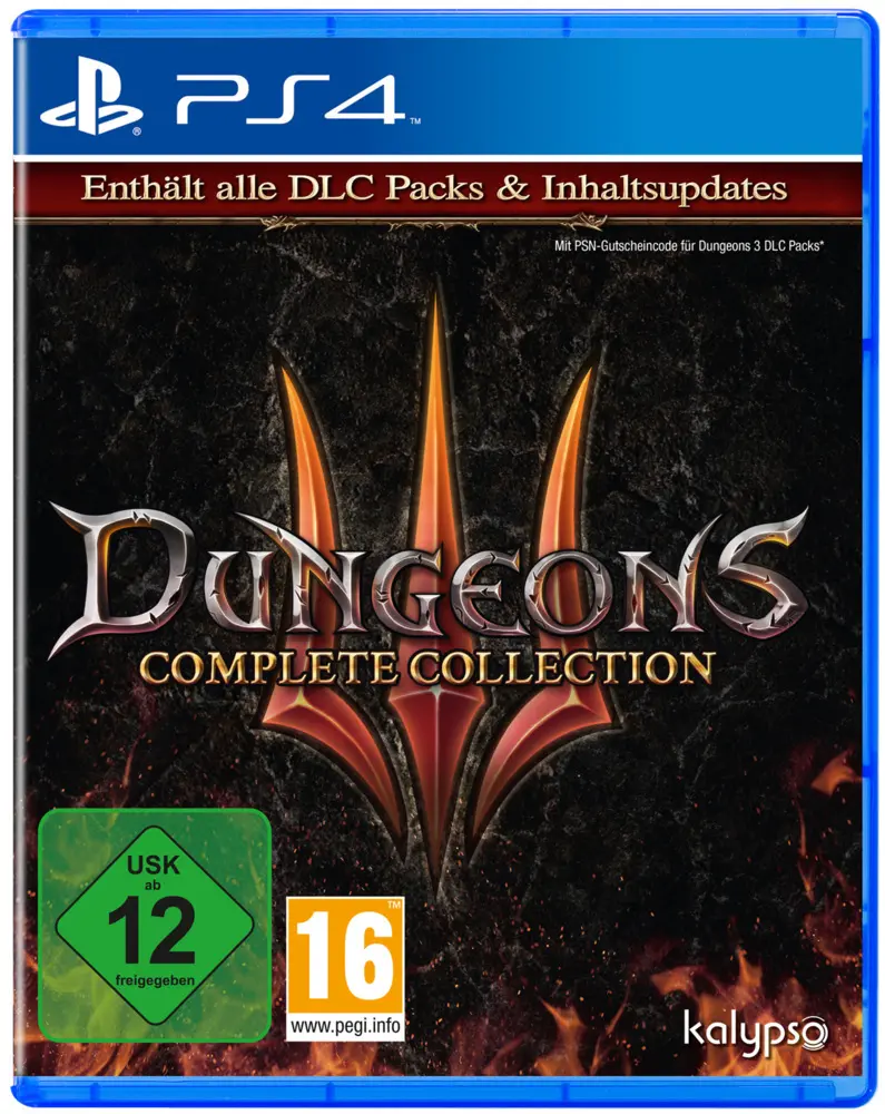 Dungeons III, Complete Collection, 1 PS4-Blu-ray Disc