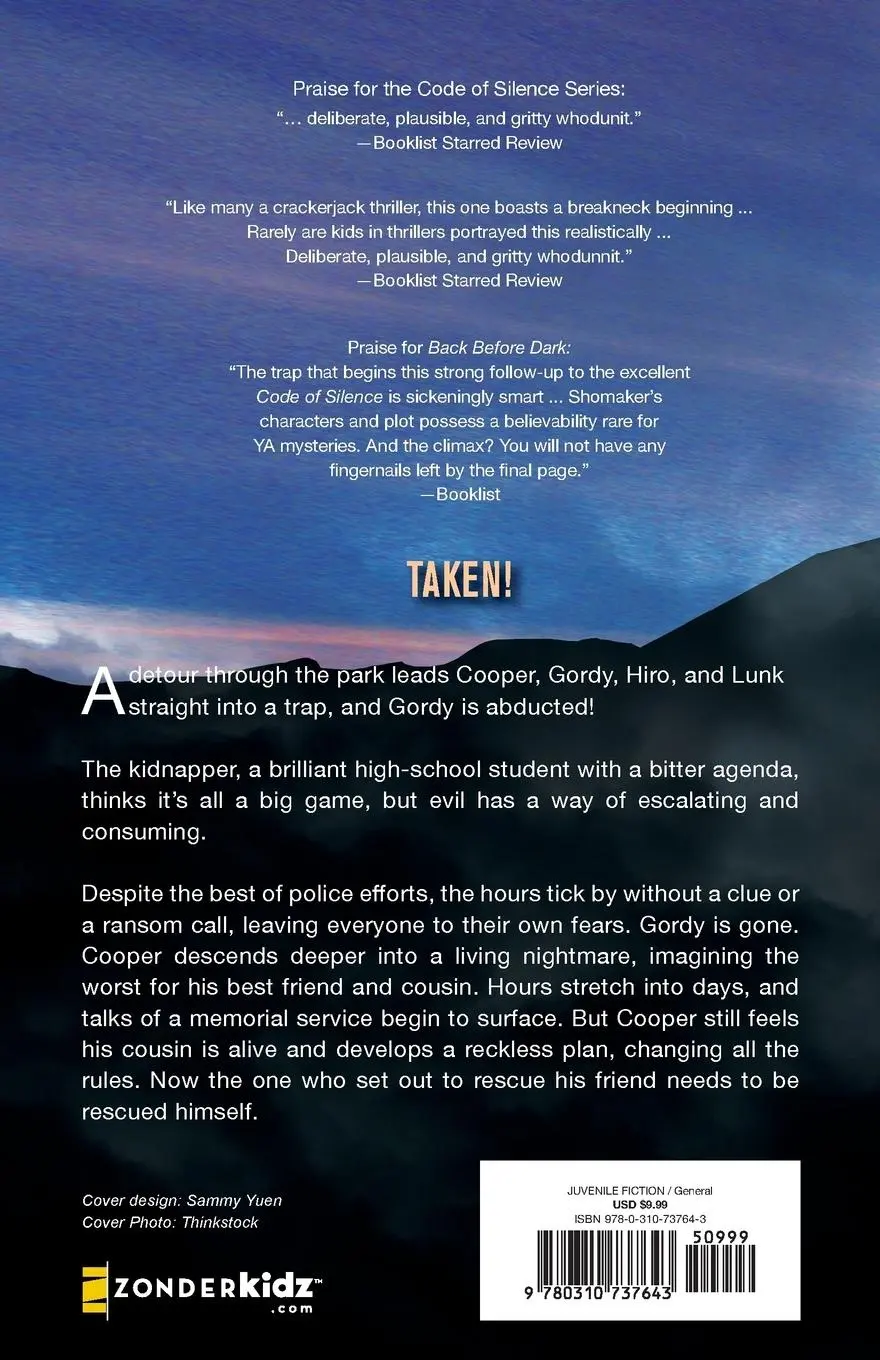 Rückseite: 9780310737643 | Back Before Dark | Tim Shoemaker | Taschenbuch | Englisch | 2014