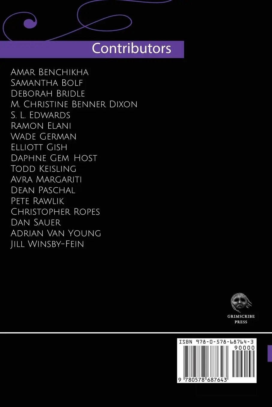 Rückseite: 9780578687643 | Vastarien | A Literary Journal Vol. 3, Issue 1 | Jon Padgett (u. a.)