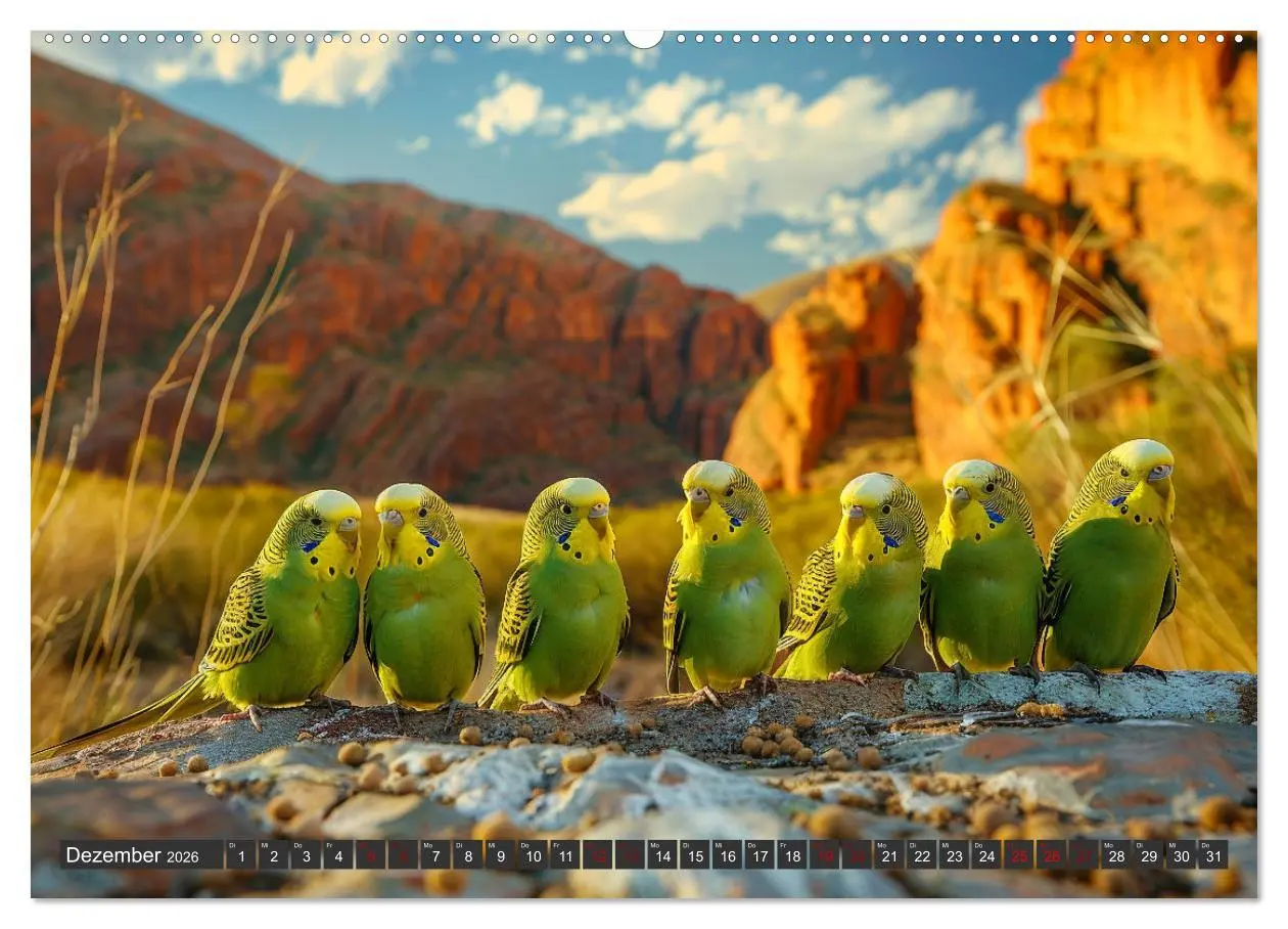 Bild: 9783457437643 | Down Under voller Wunder (Wandkalender 2026 DIN A2 quer), CALVENDO...