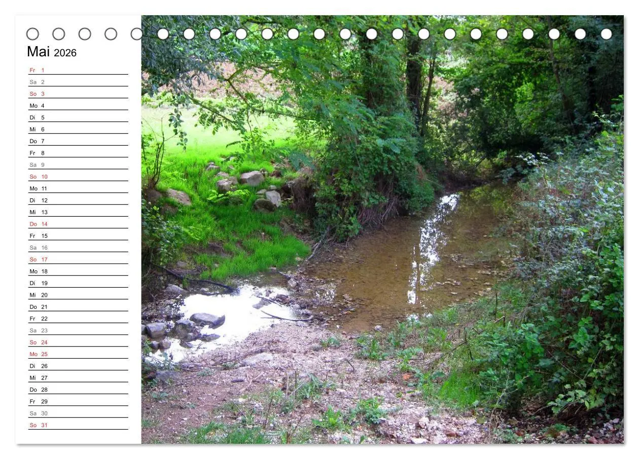 Bild: 9783457987643 | Franziskusweg - Camino di Assisi (Tischkalender 2026 DIN A5 quer),...