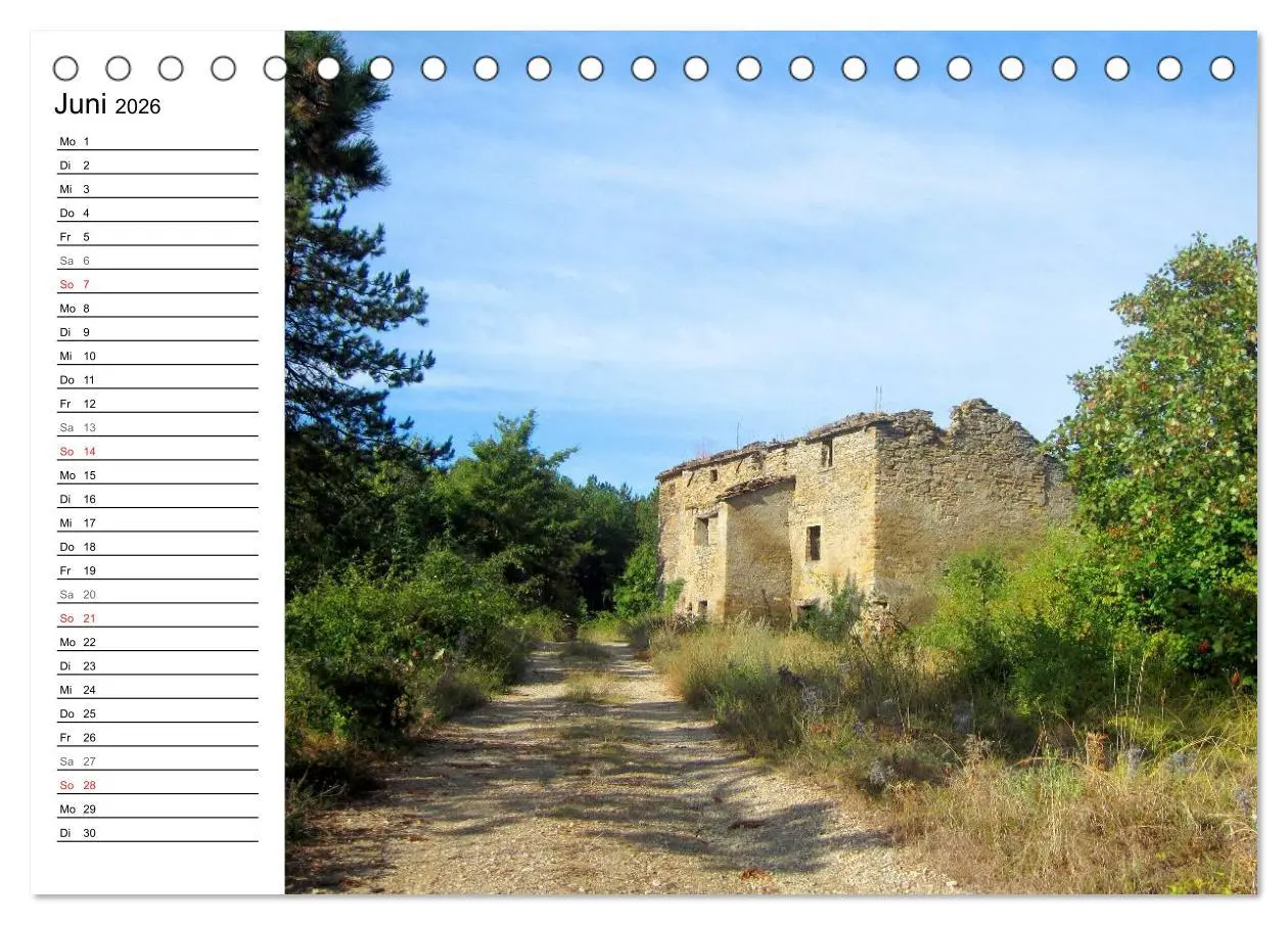Bild: 9783457987643 | Franziskusweg - Camino di Assisi (Tischkalender 2026 DIN A5 quer),...
