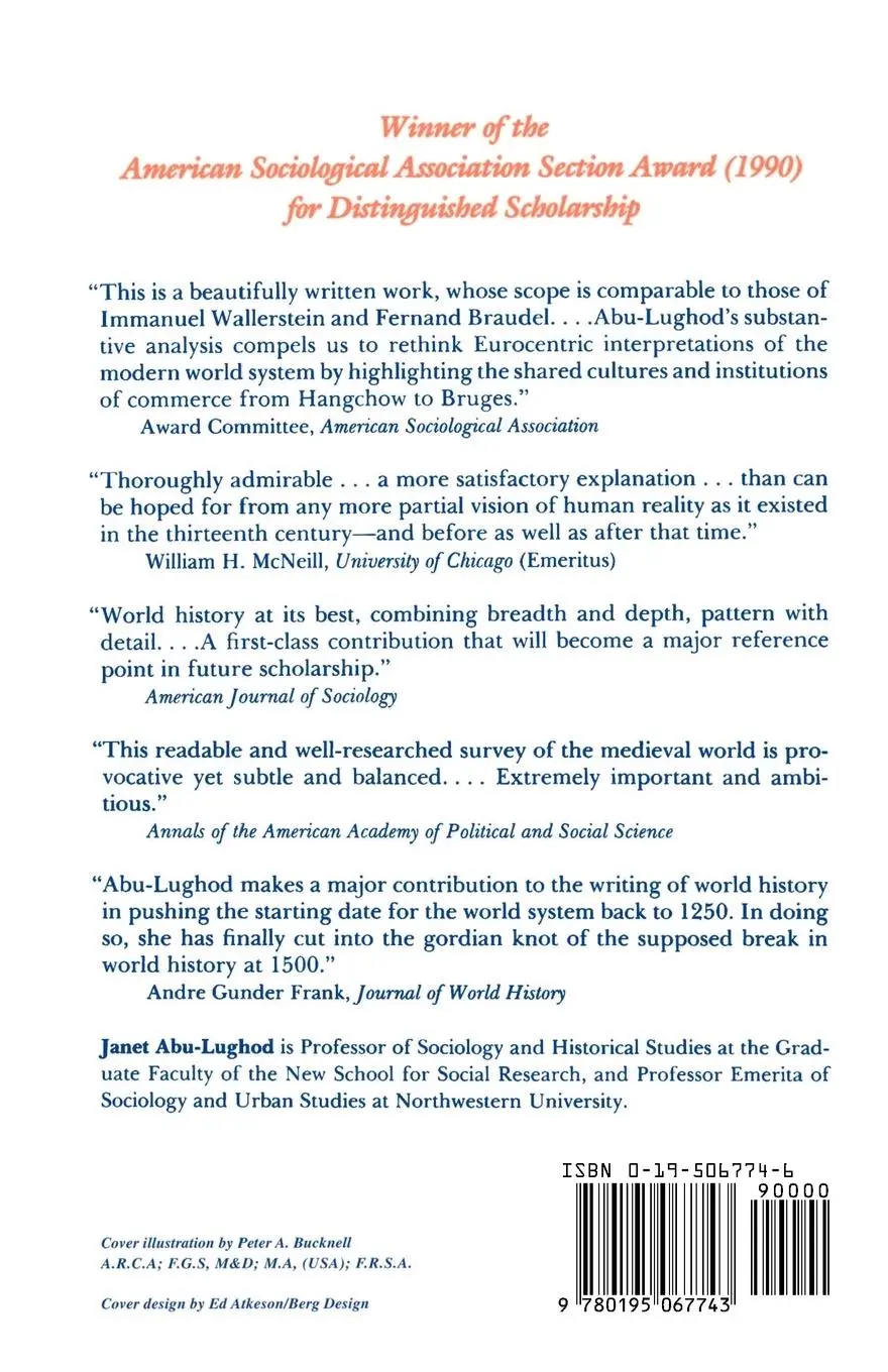 Rückseite: 9780195067743 | Before European Hegemony | The World System A.D. 1250-1350 | Buch