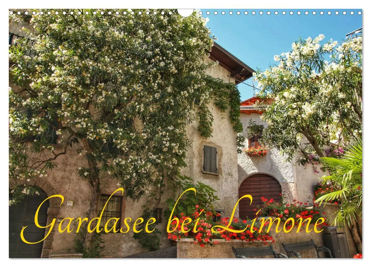 Cover: 9783457597743 | Gardasee bei Limone (Wandkalender 2026 DIN A3 quer), CALVENDO...