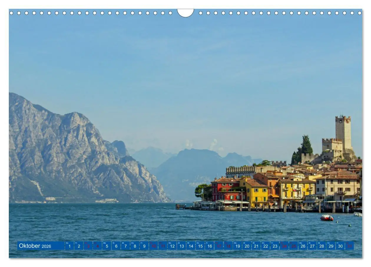 Bild: 9783457597743 | Gardasee bei Limone (Wandkalender 2026 DIN A3 quer), CALVENDO...