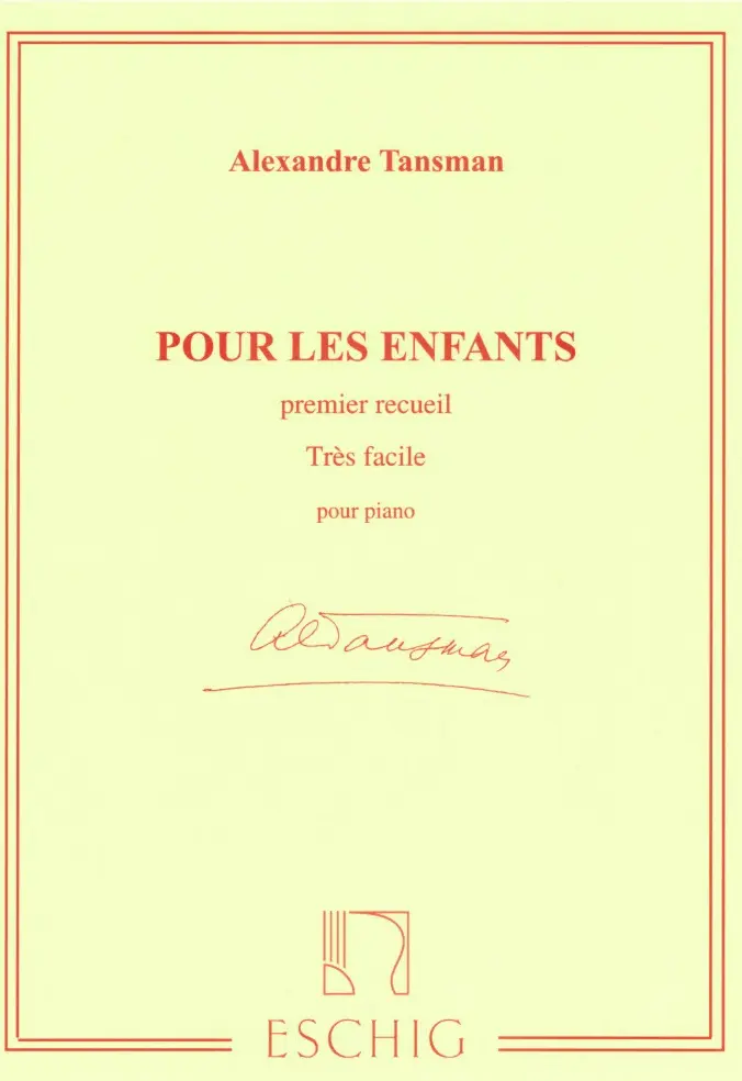 Cover: 9790045017743 | Pour les enfants Vol. 1 | Alexandre Tansman | Buch | 2001 | Max Eschig