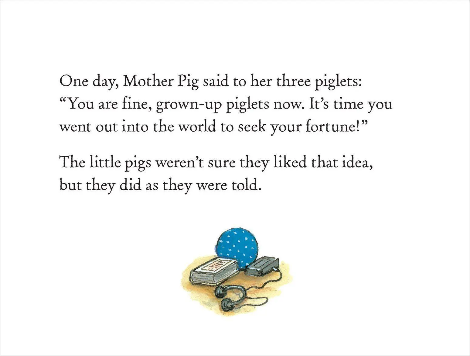 Bild: 9780702307843 | The Three Little Pigs and the Big Bad Wolf | Axel Scheffler | Buch