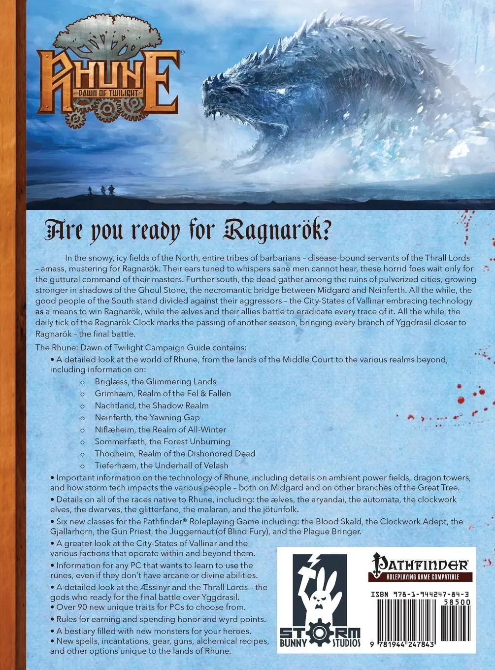 Rückseite: 9781944247843 | Rhune | Dawn of Twilight Campaign Guide | Jason Sonia | Buch | 2016