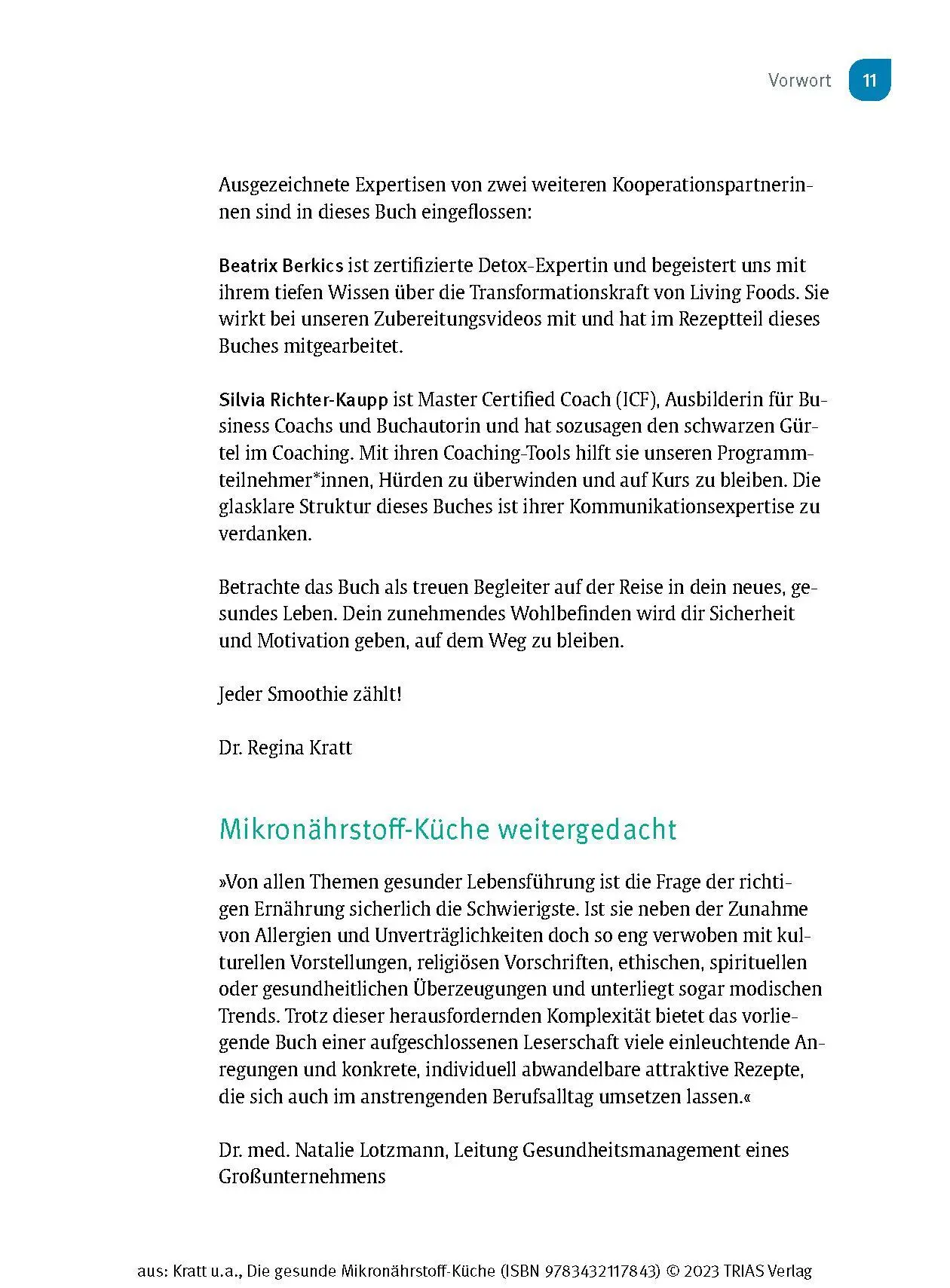 Bild: 9783432117843 | Die gesunde Mikronährstoff-Küche | Regina Kratt (u. a.) | Taschenbuch