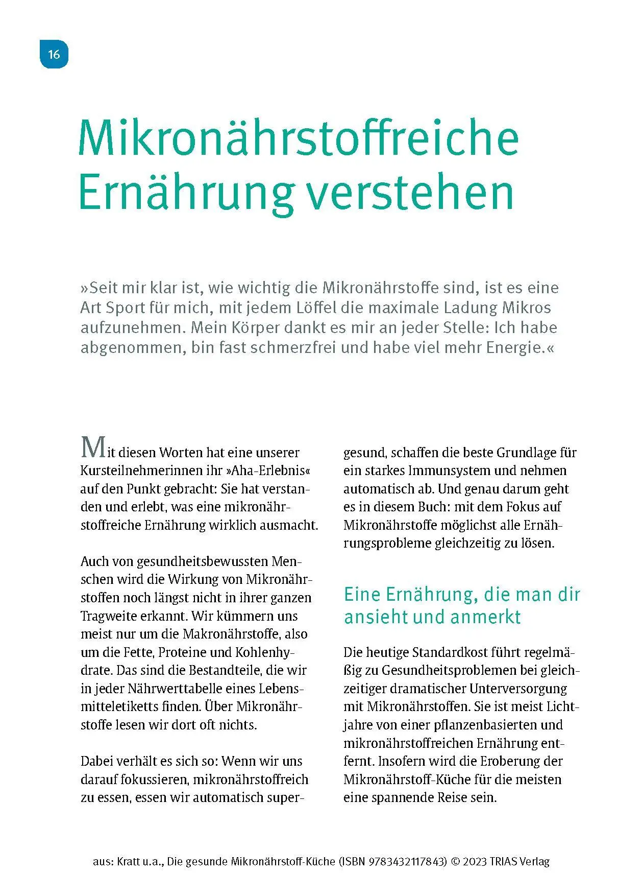 Bild: 9783432117843 | Die gesunde Mikronährstoff-Küche | Regina Kratt (u. a.) | Taschenbuch