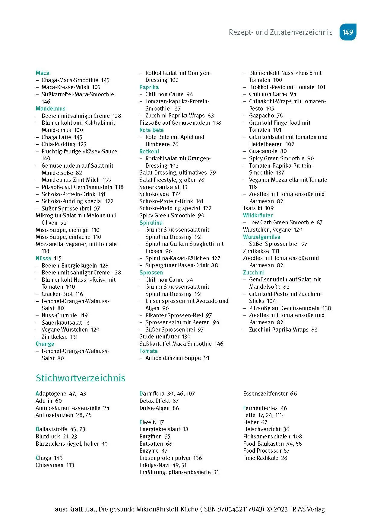 Bild: 9783432117843 | Die gesunde Mikronährstoff-Küche | Regina Kratt (u. a.) | Taschenbuch