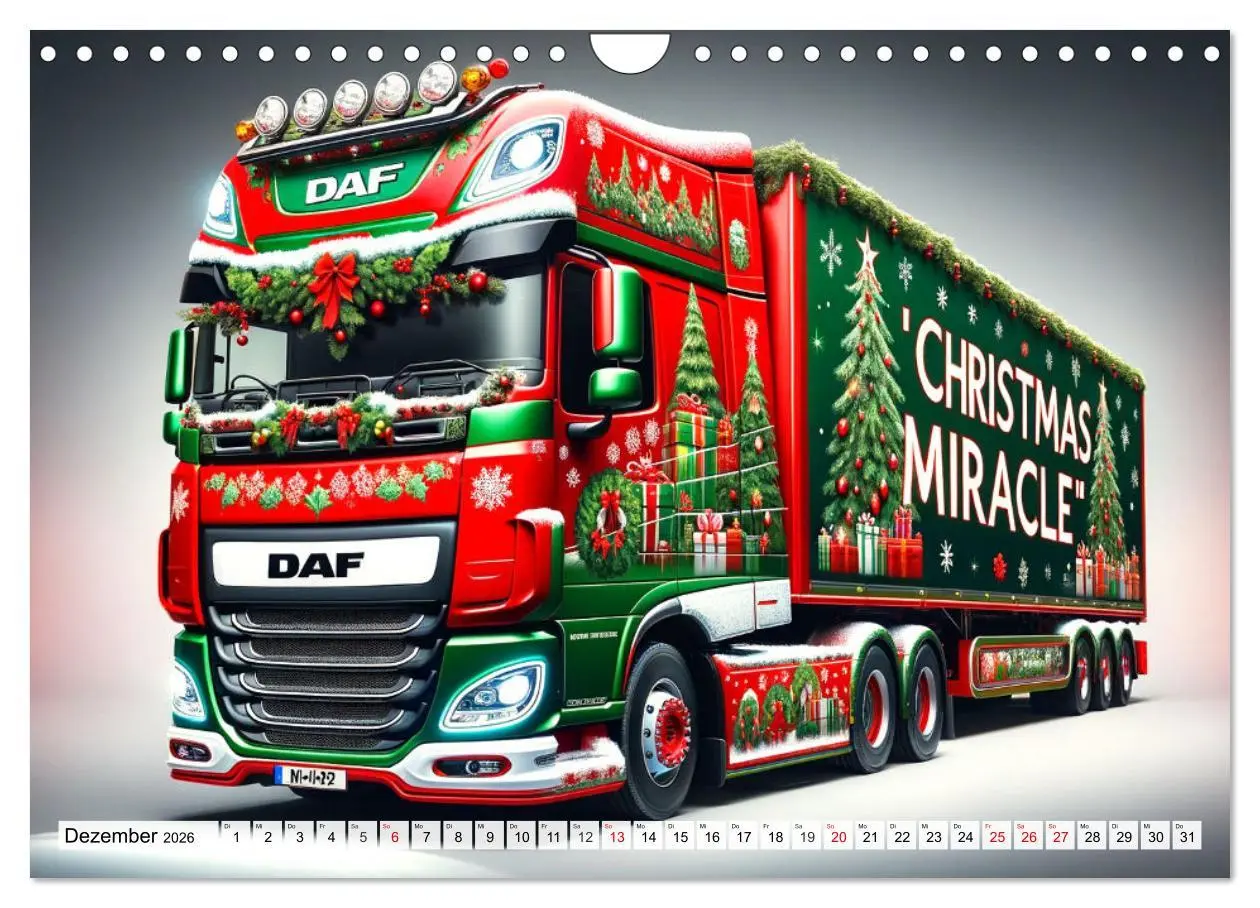 Bild: 9783457347843 | Faszination Truck: KI-Designs von Lack und Leistung (Wandkalender...